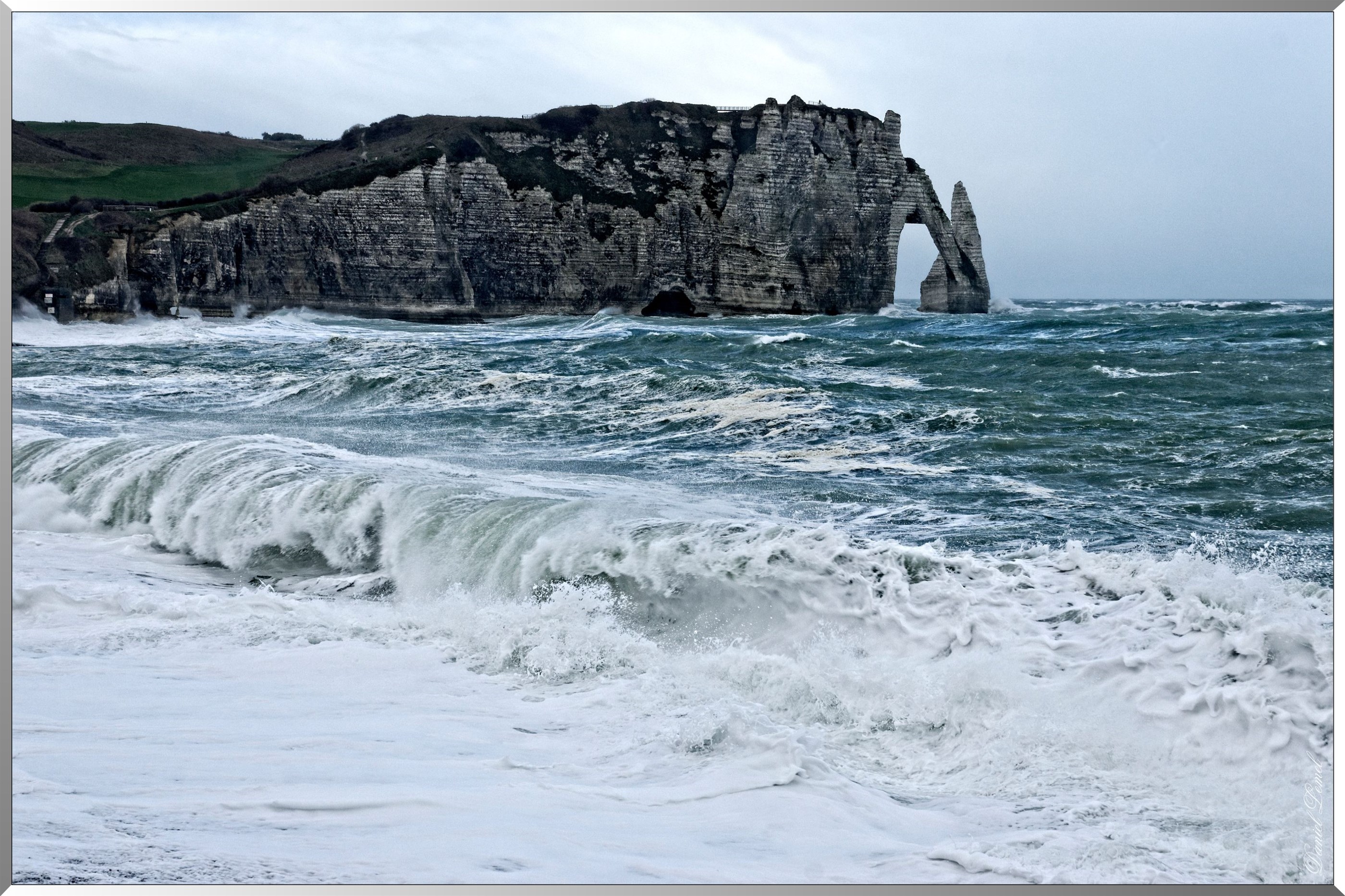 Tempête et hautes marées