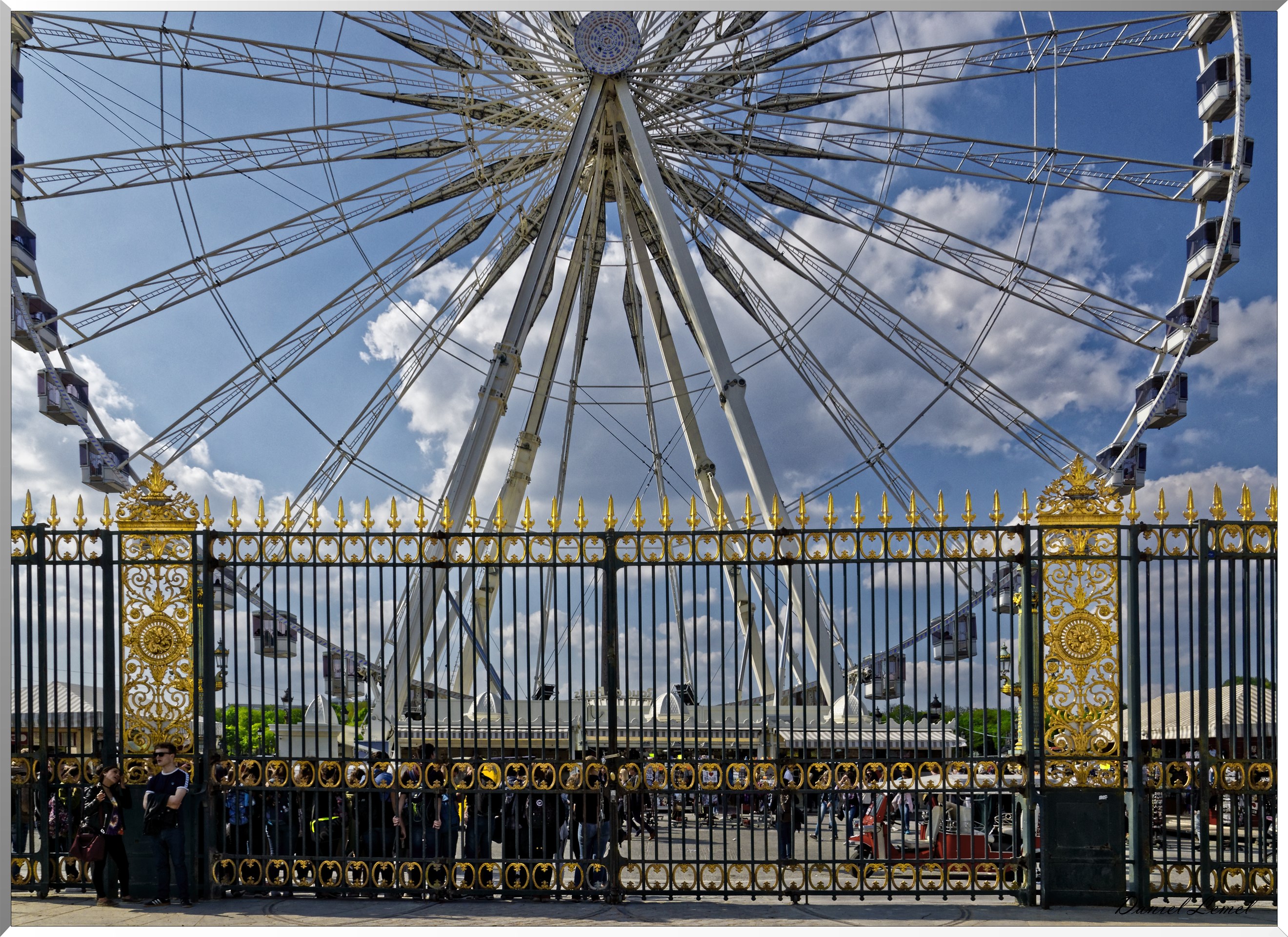 Entrée des jardins