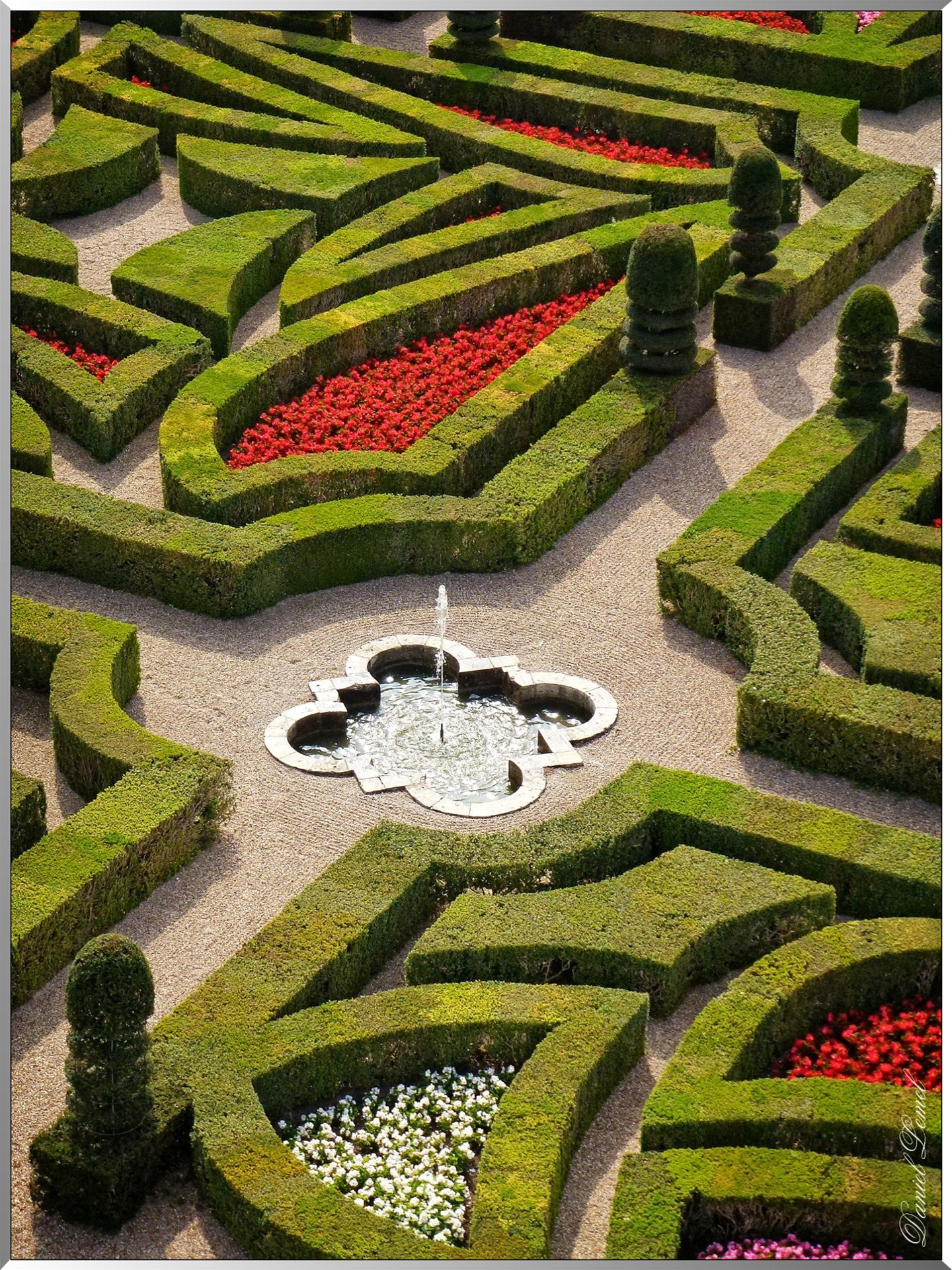 Fontaine du jardin d ornement