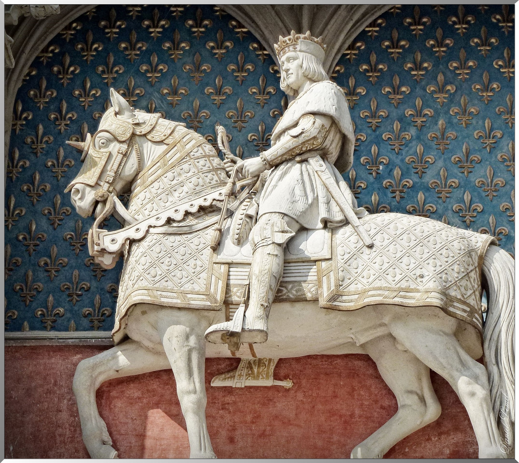 Statue equestre LouisXII