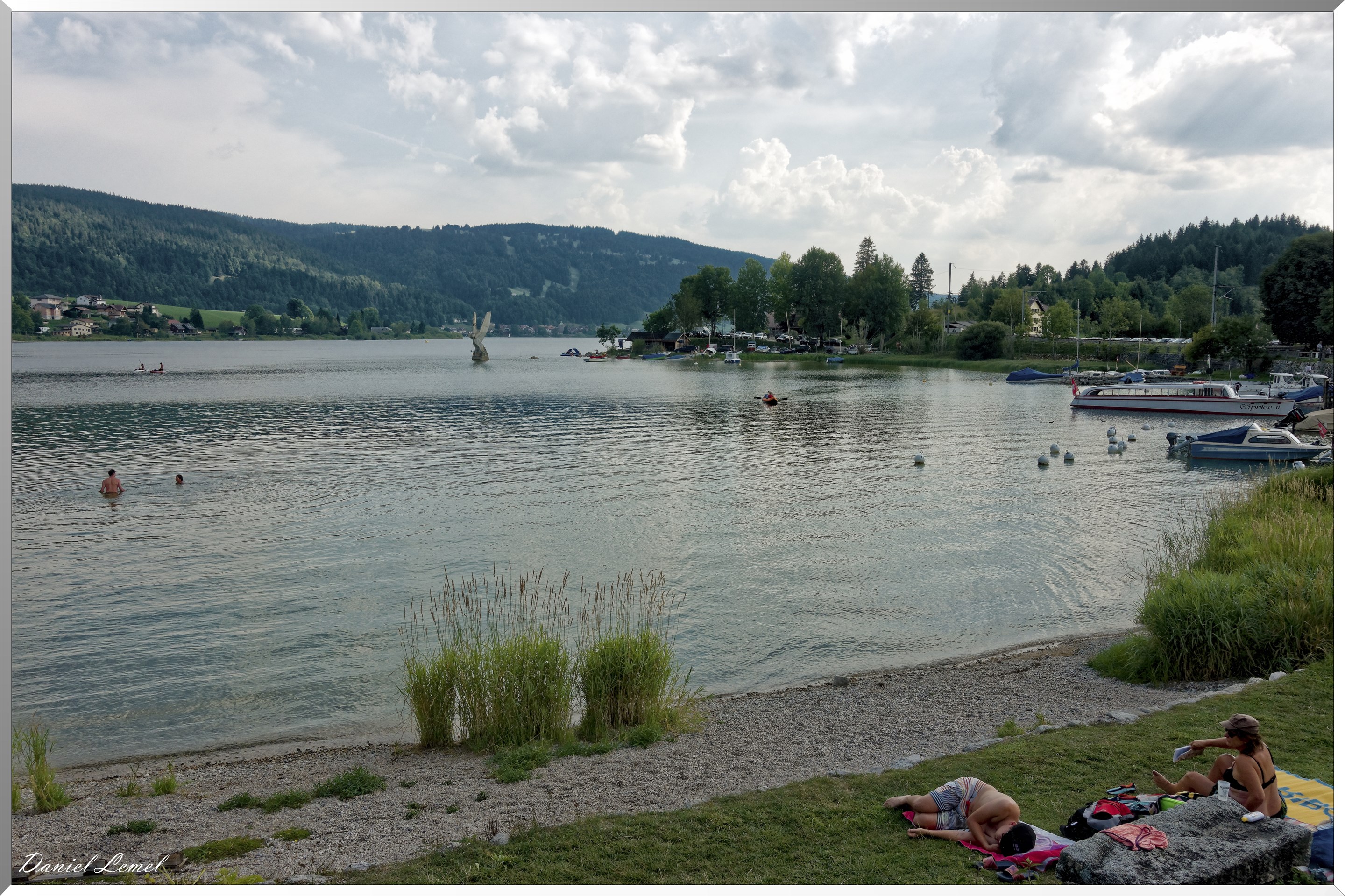 Le lac vu du Pont
