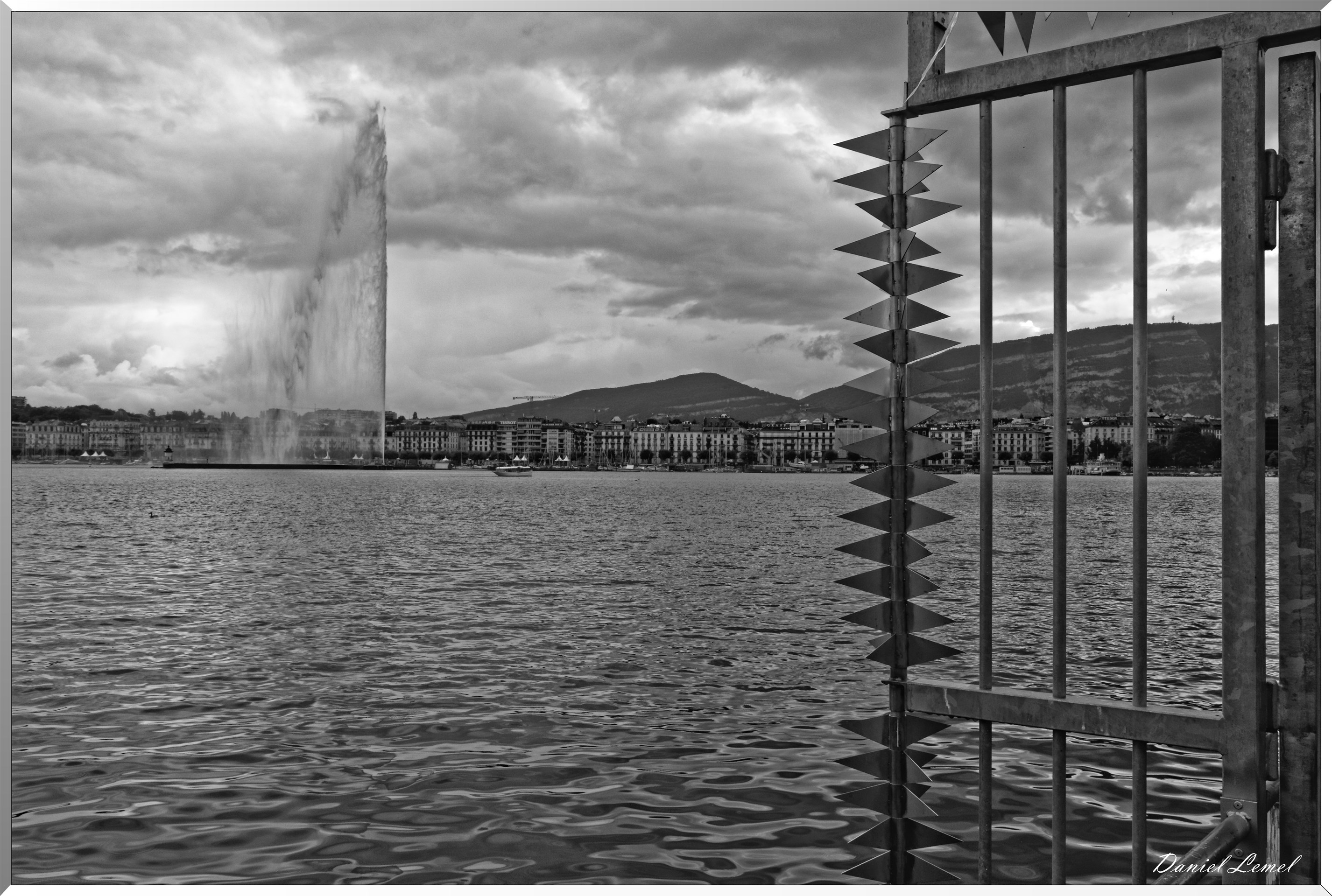Le jet d'eau