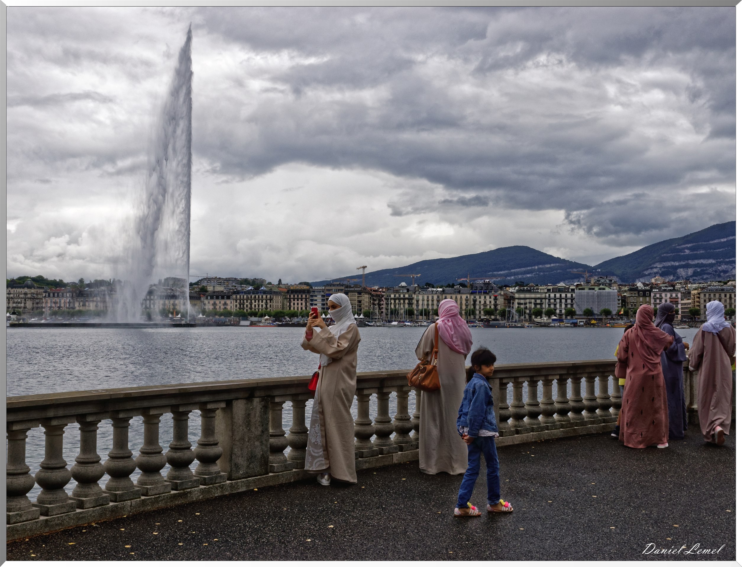 Le jet d'eau