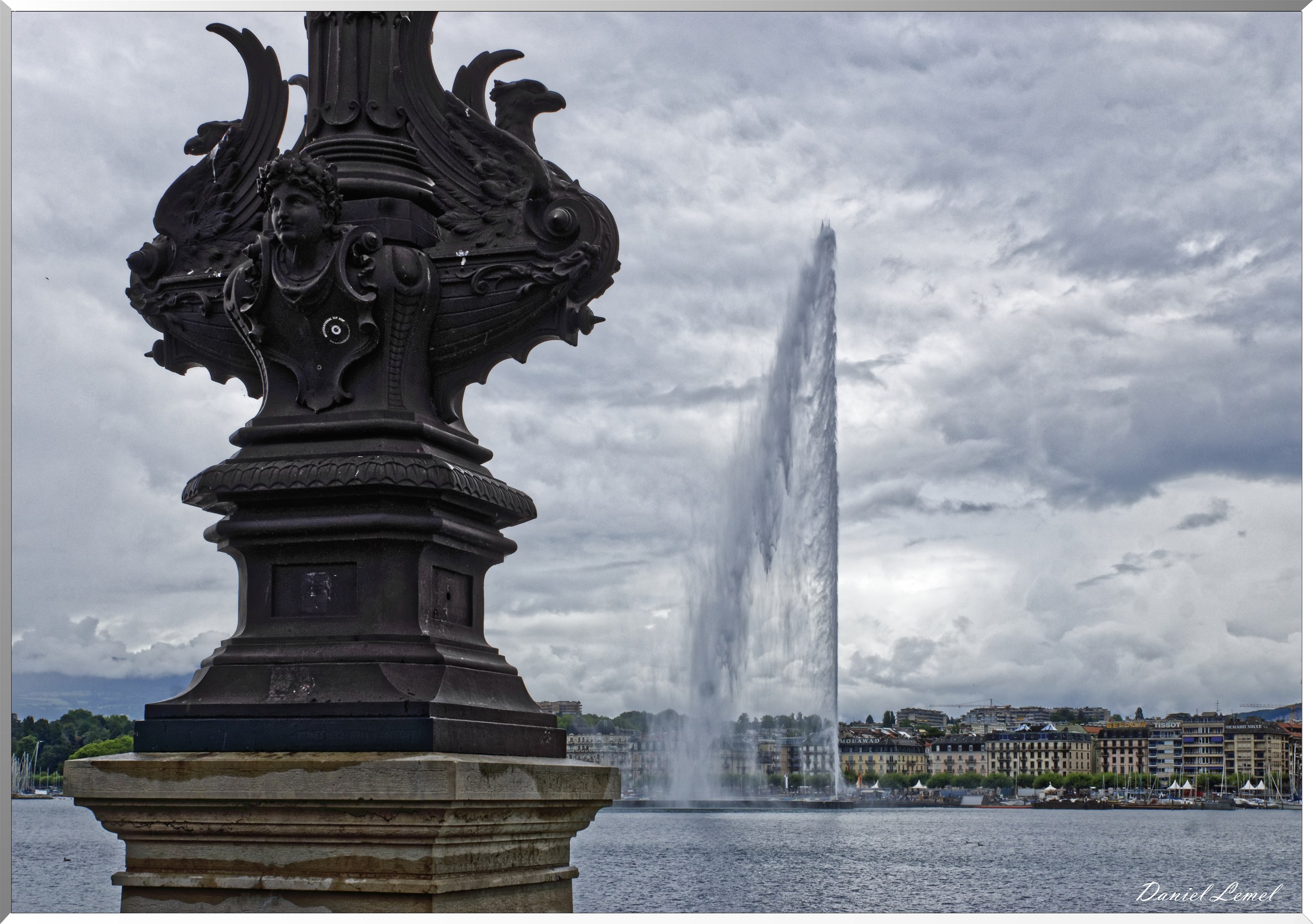 Le jet d'eau