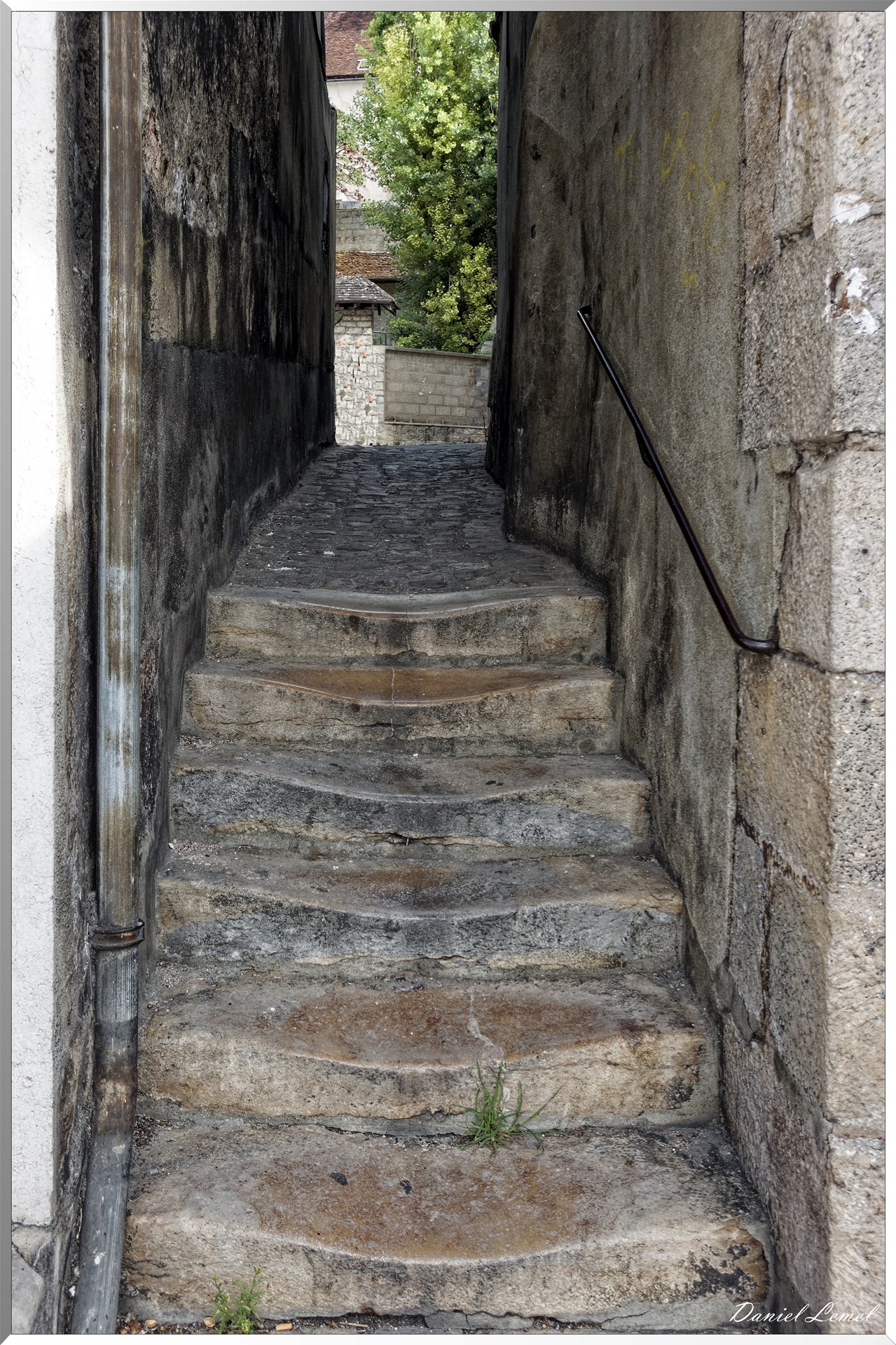 Escalier usé