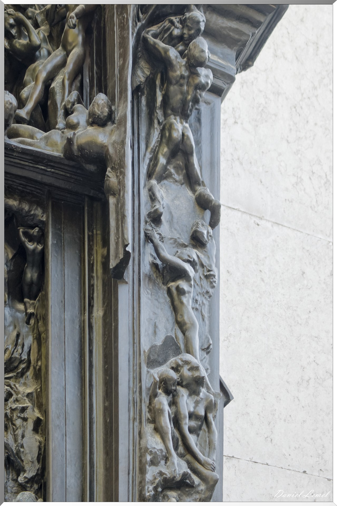 Détail de la Porte de l'Enfer
