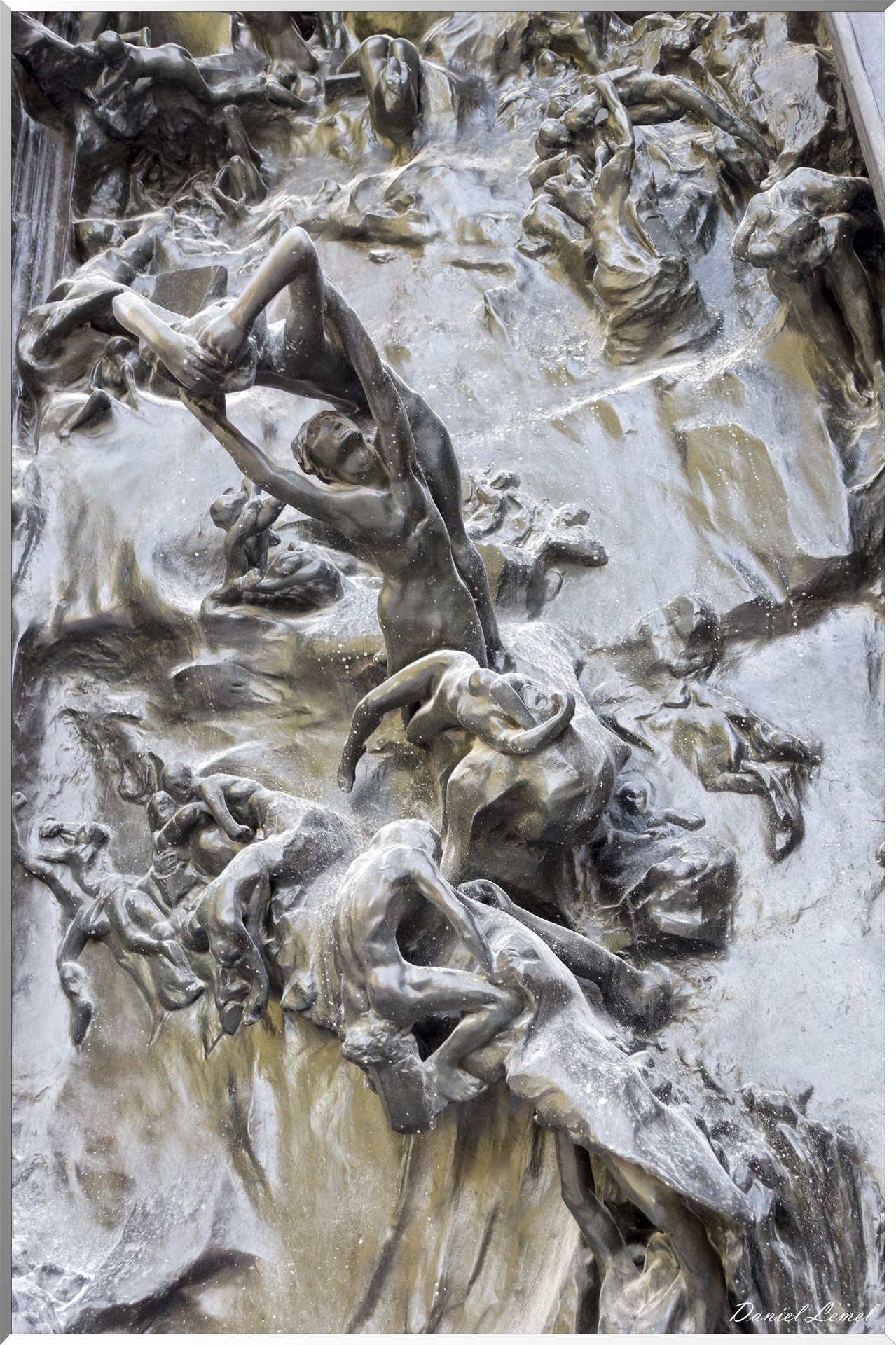 Détail de la Porte de l'Enfer