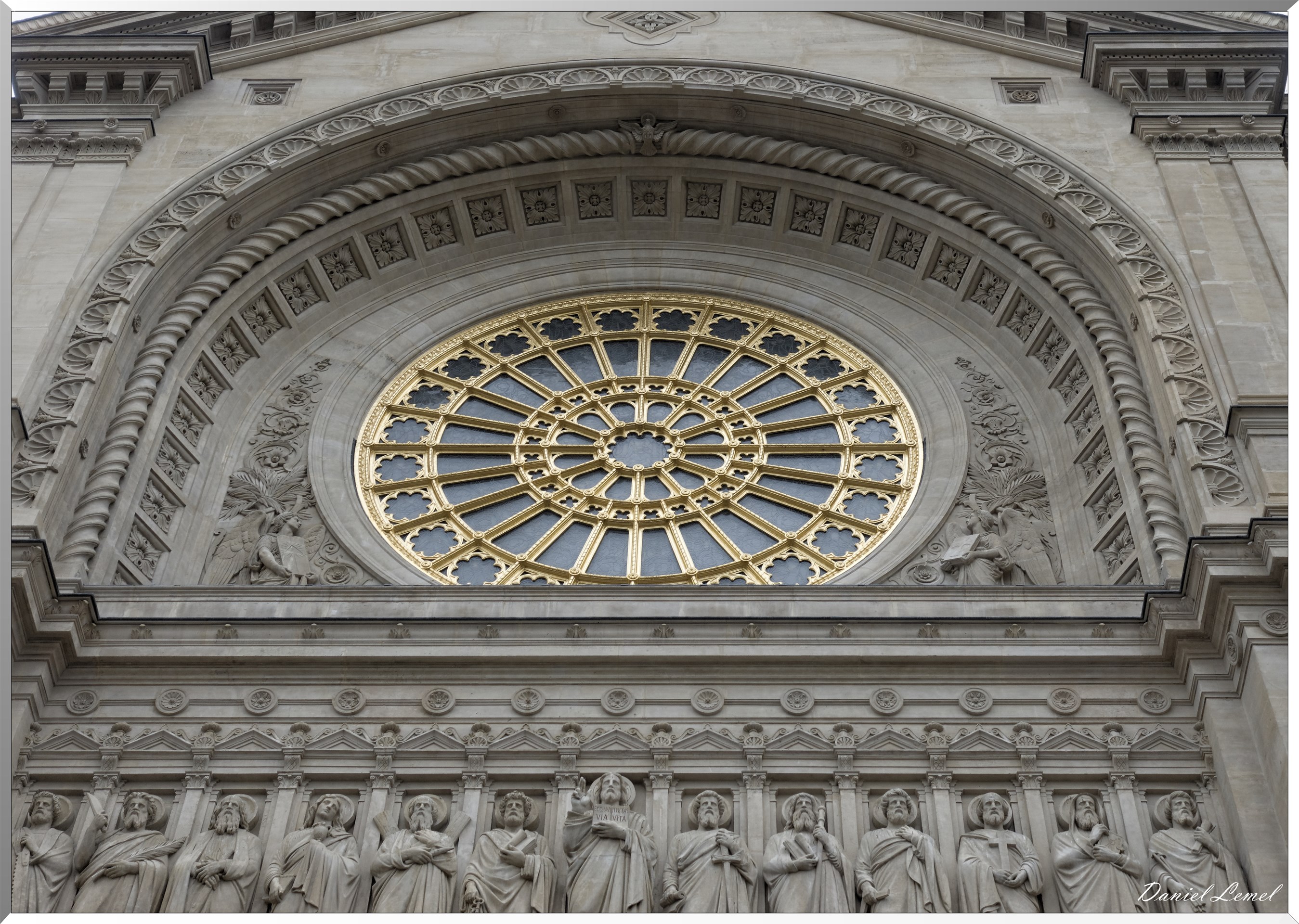 L'église Saint-Augustin - Rosace