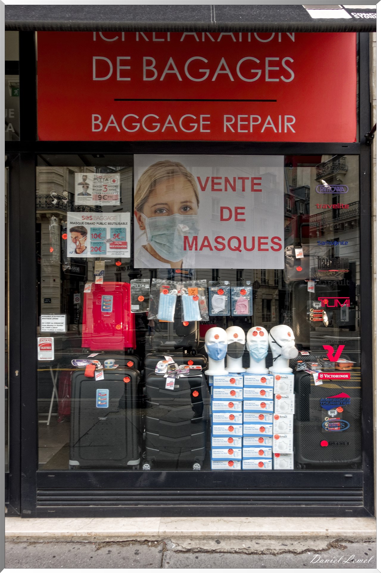 Façade de magasin