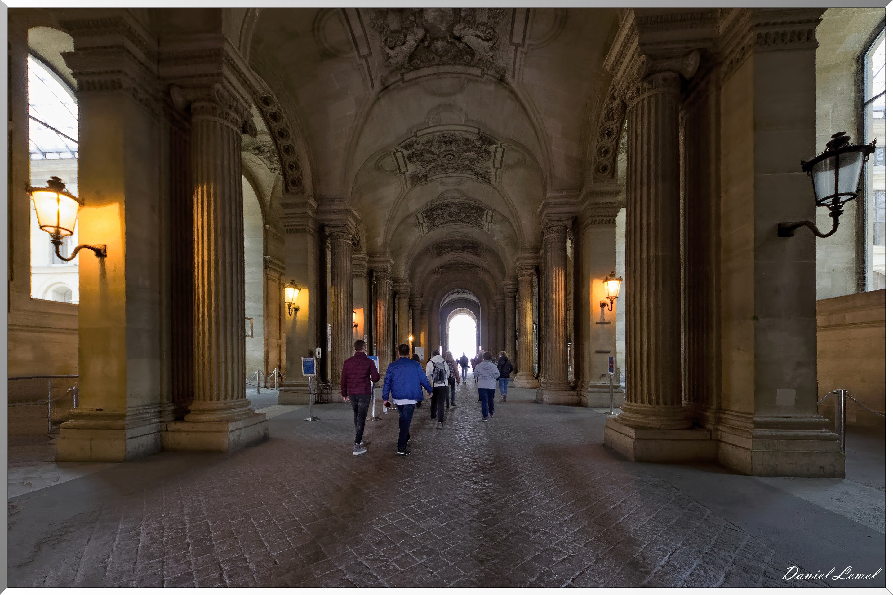 Entrée du Louvre
