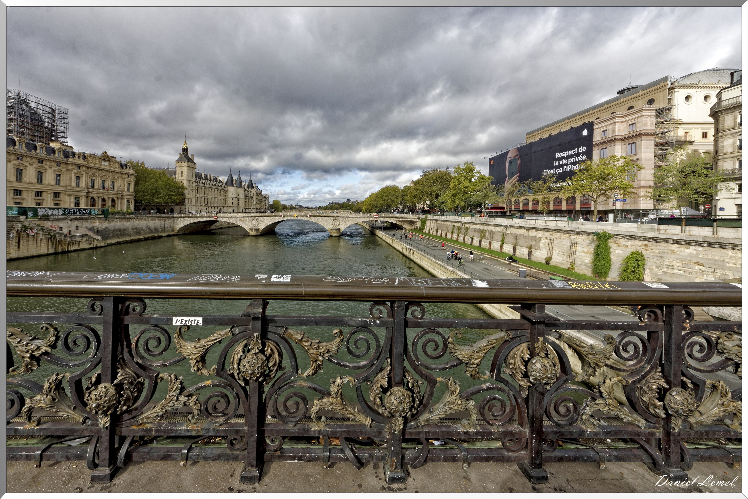Le Pont au Change vu du Pont Notre-Dame
