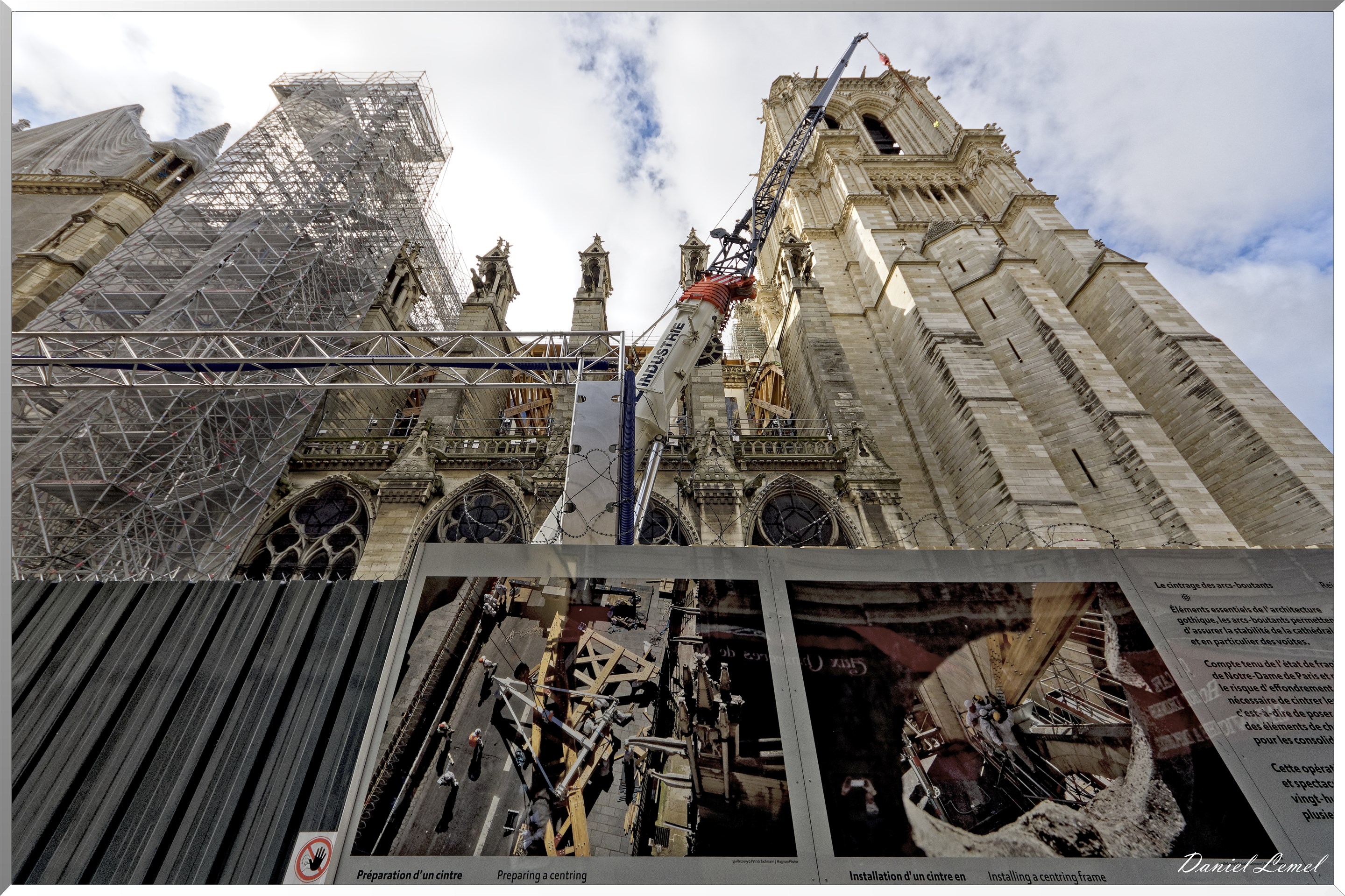 Travaux de la cathédrale Notre-Dame