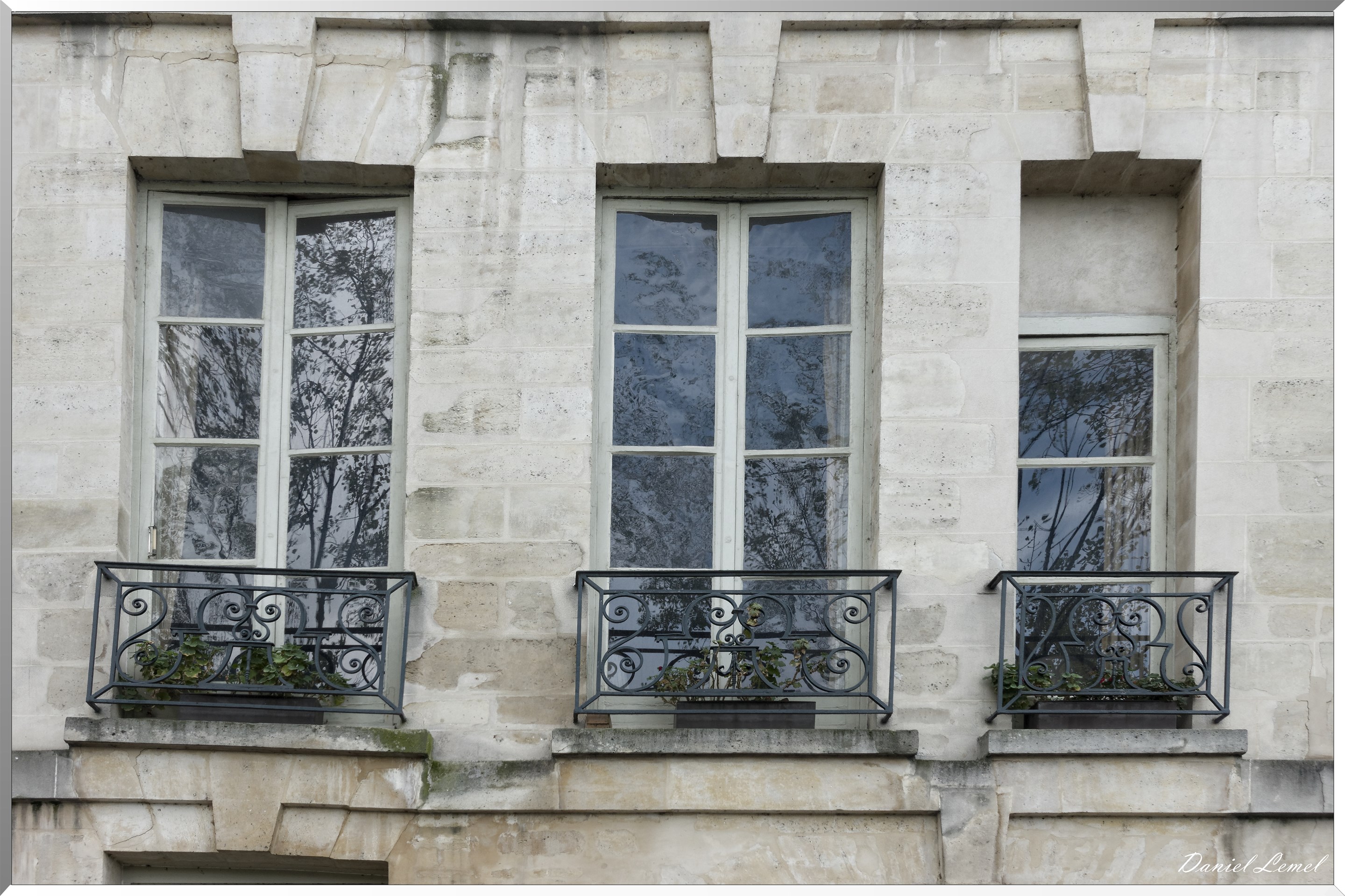 Vieille façade d'immeuble