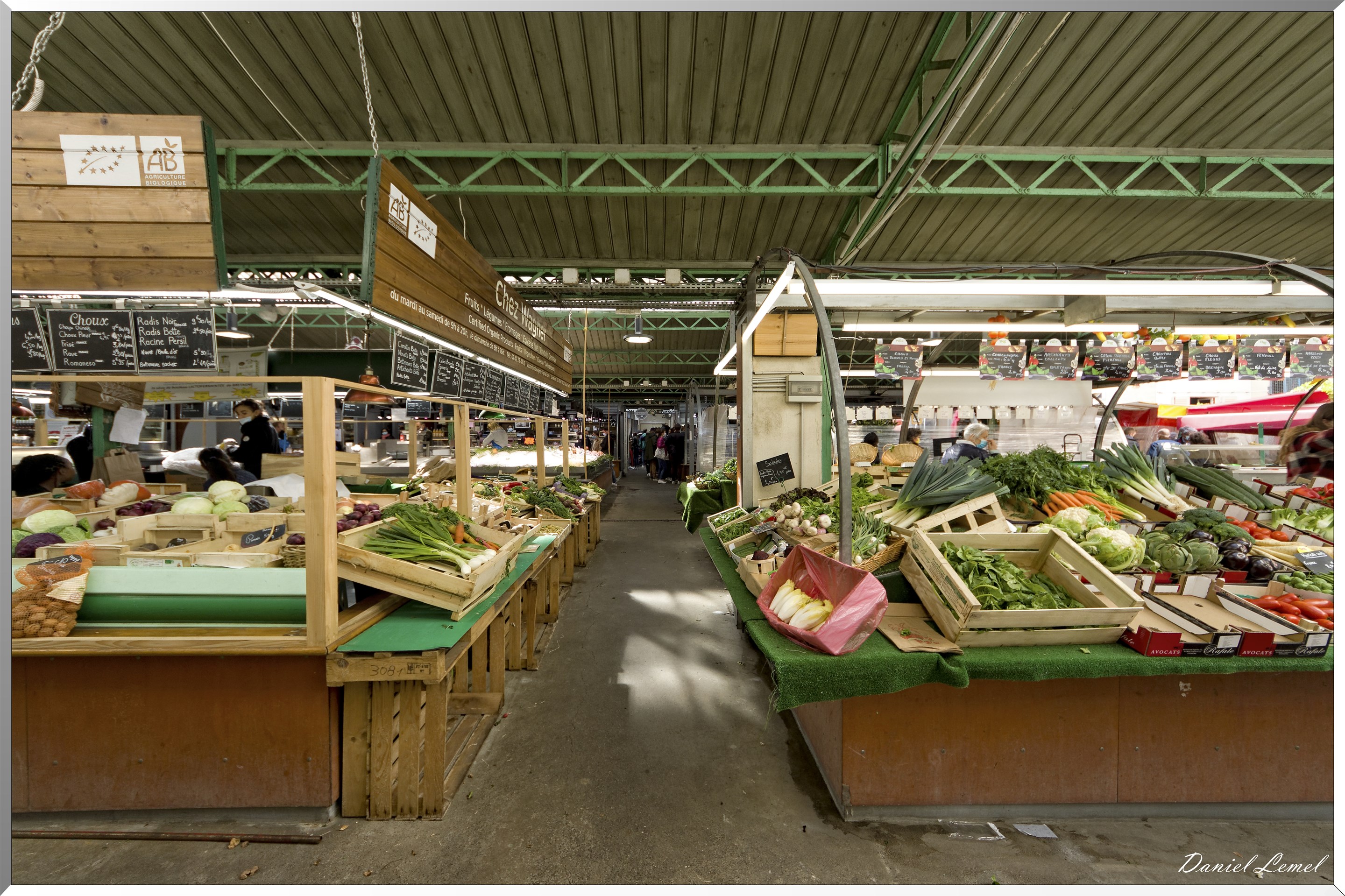 Le marché couvert des Enfants Rouges