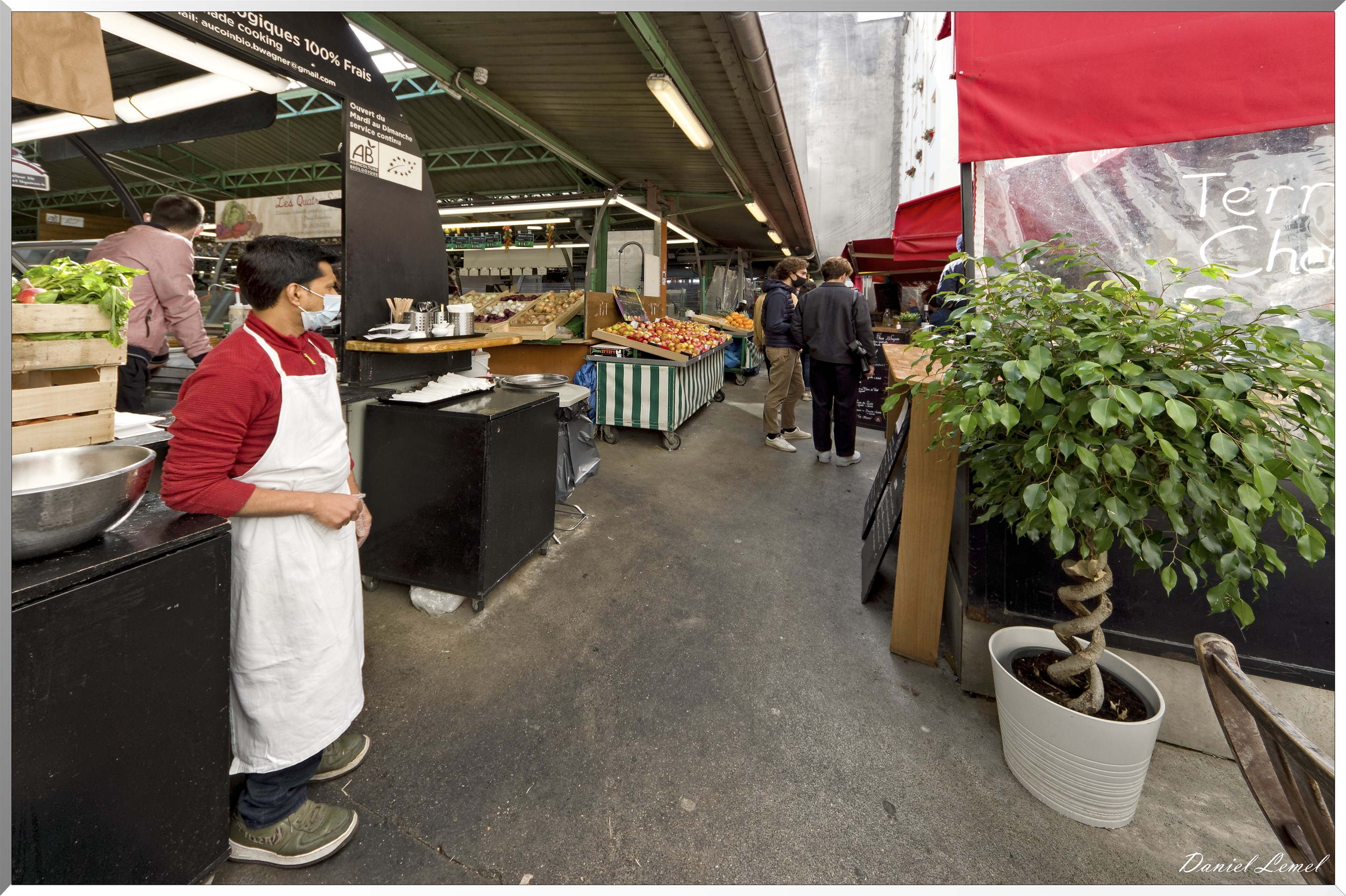 Le marché couvert des Enfants Rouges