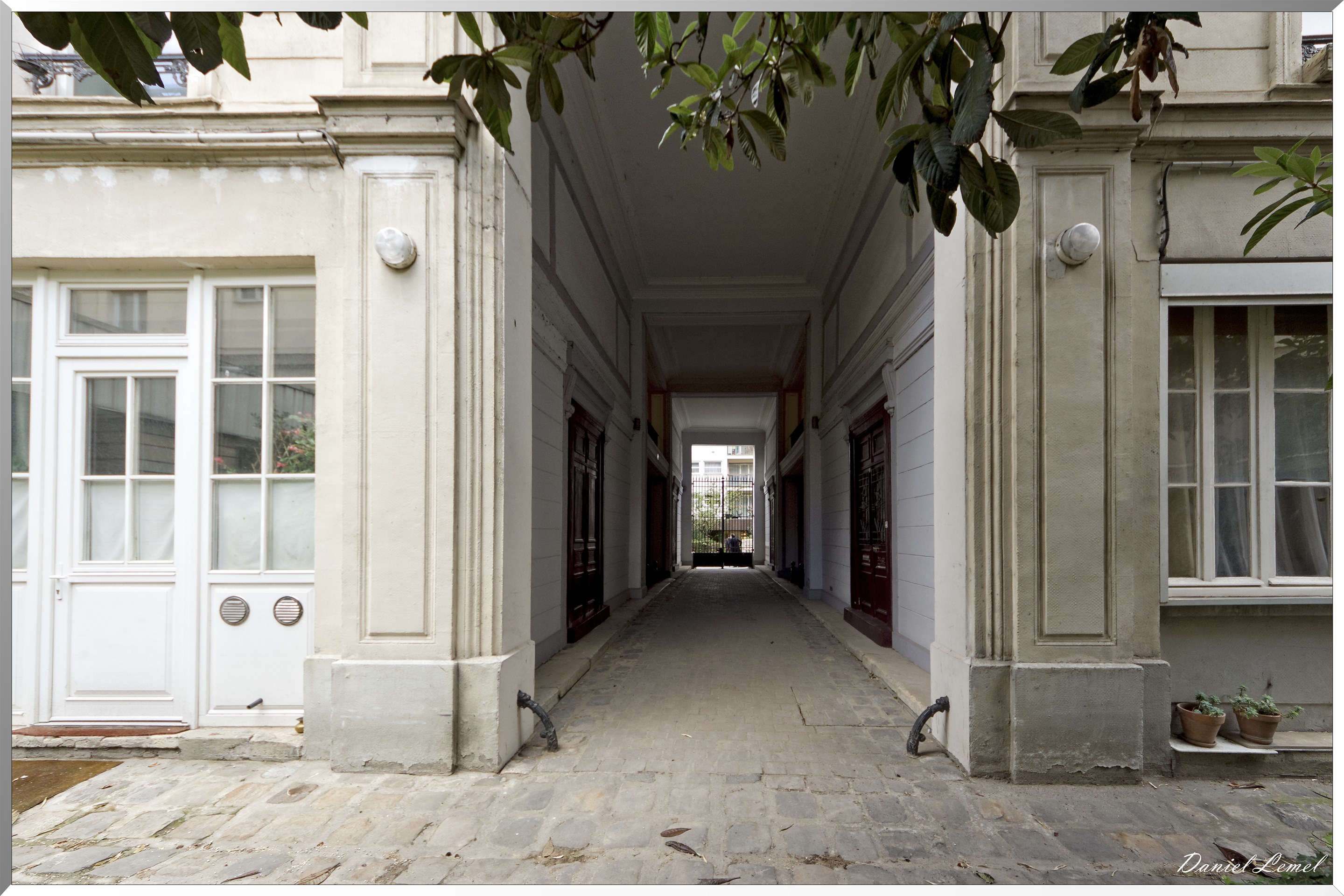 Cité ouvrière Napoléon - Porche d'entrée