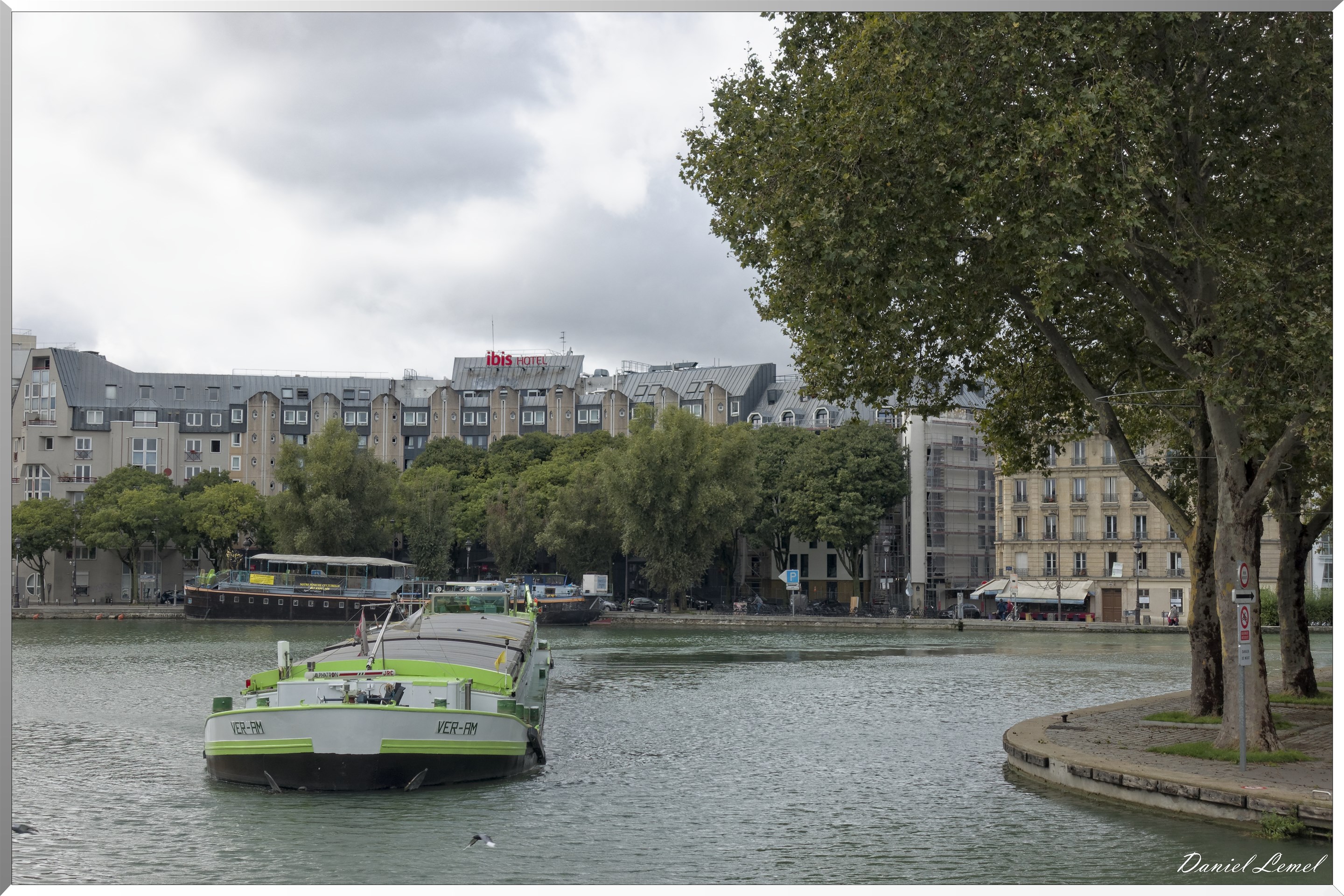 le canal St-Martin et la Seine