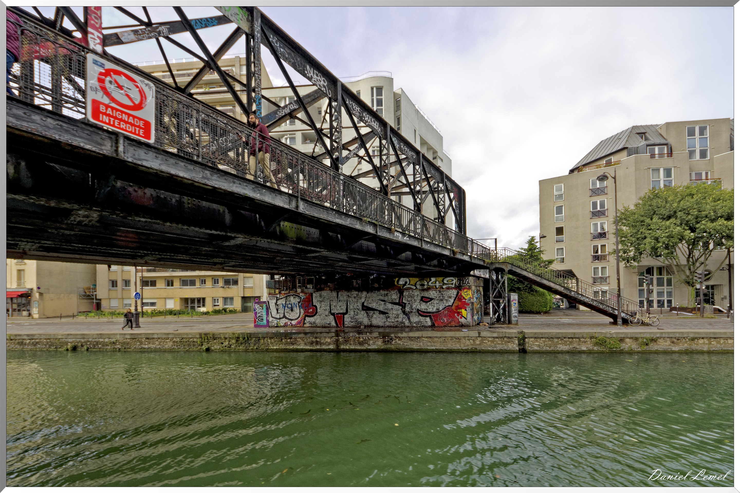 le canal St-Martin et la Seine