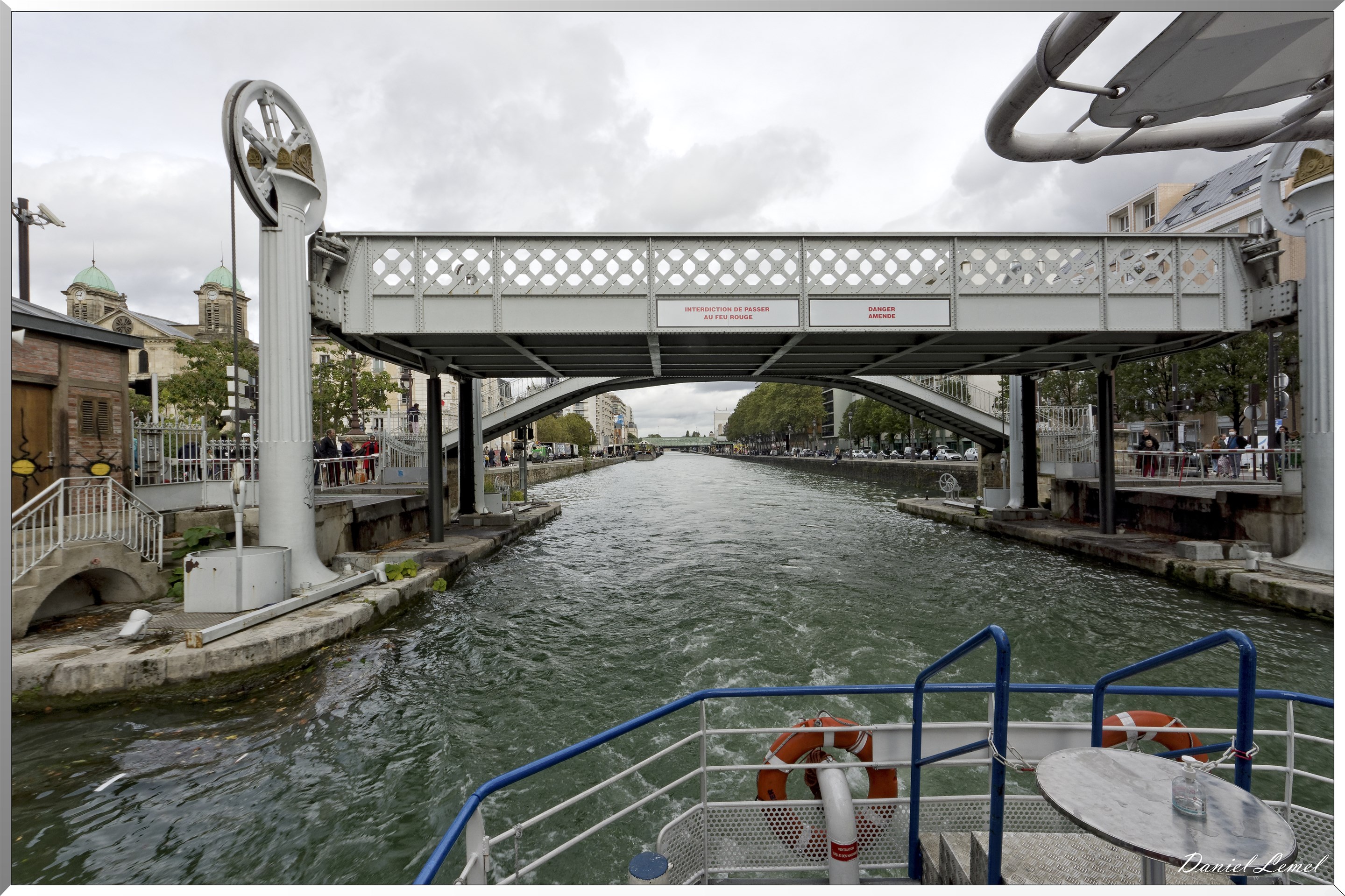 le canal St-Martin et la Seine