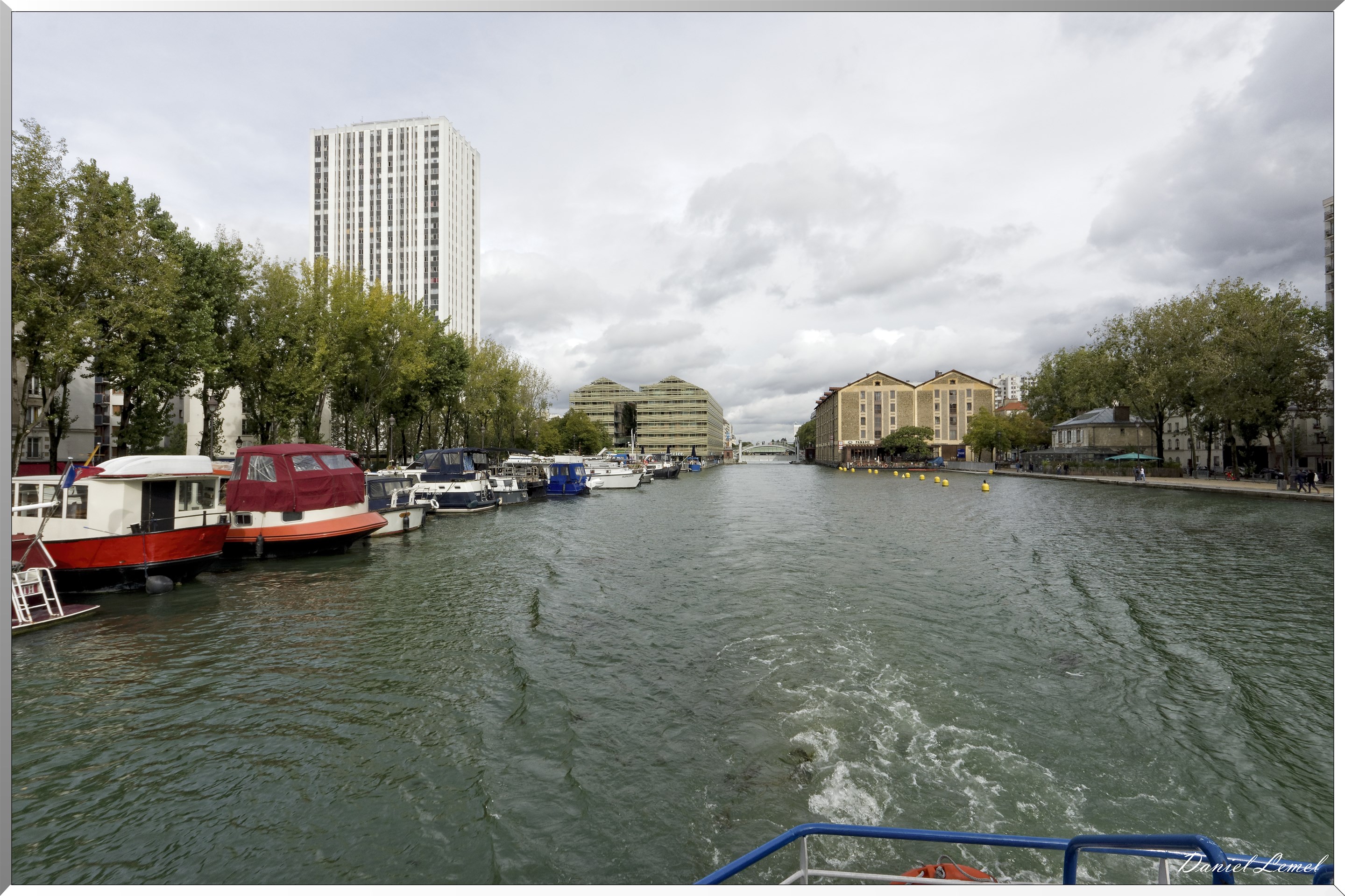 le canal St-Martin et la Seine