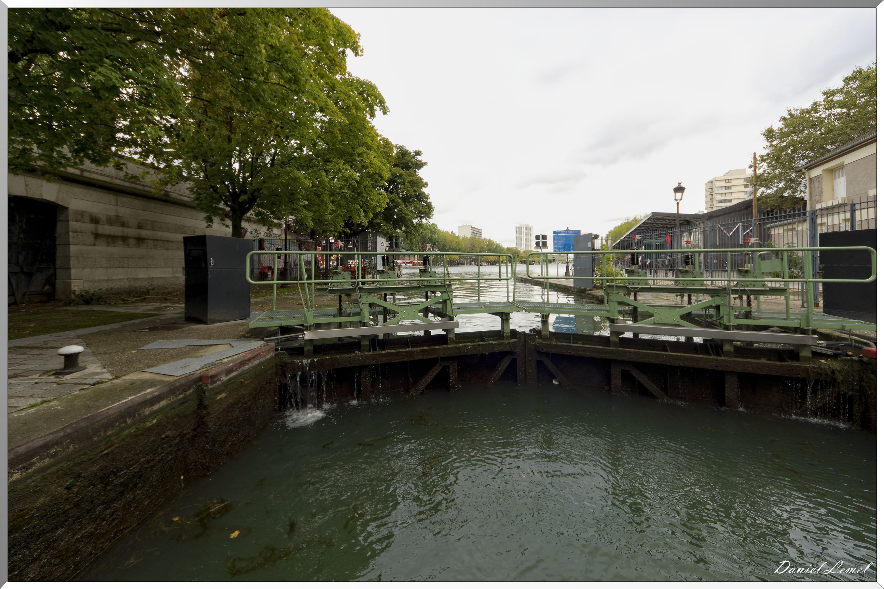 le canal St-Martin et la Seine