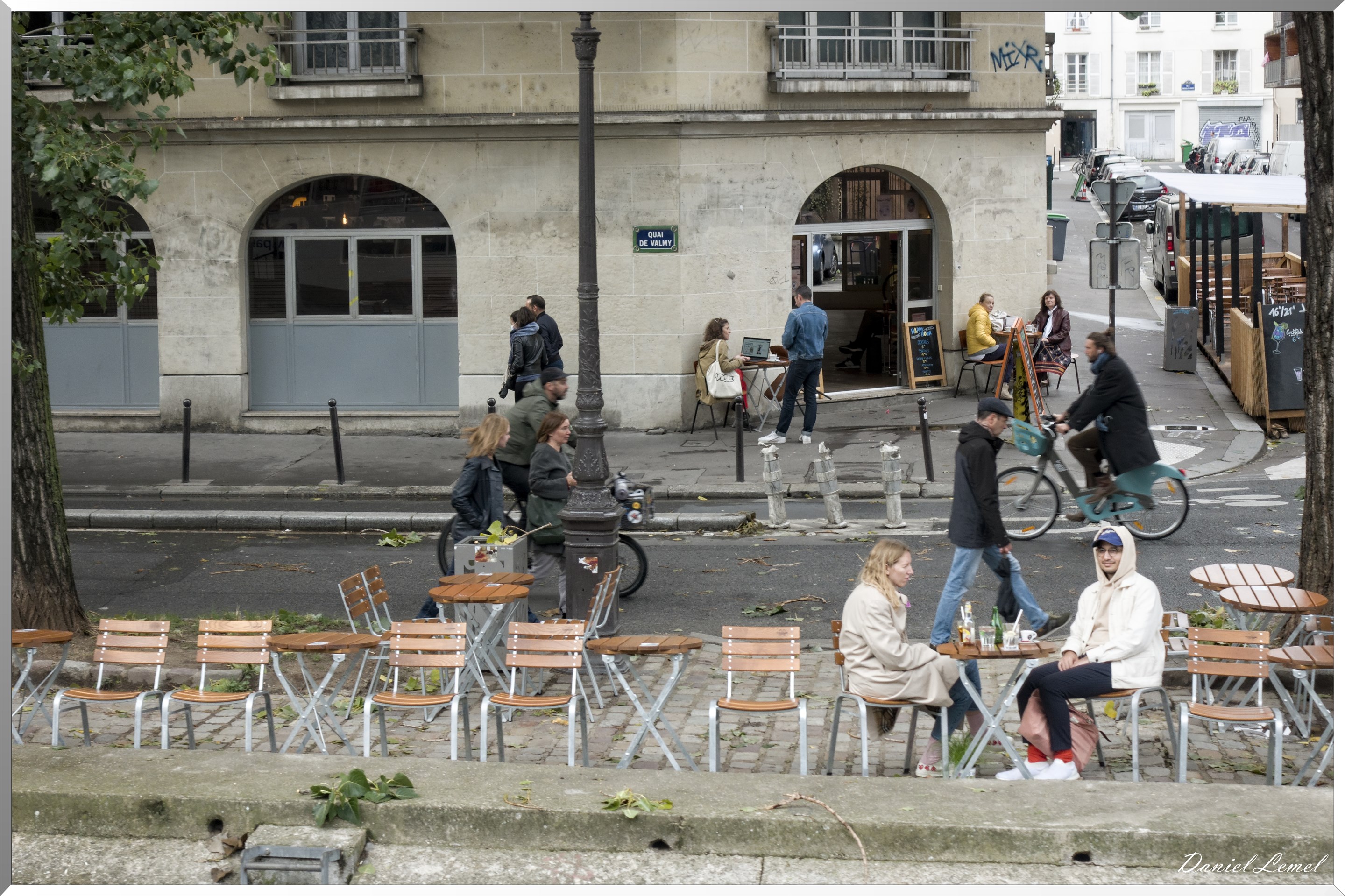 le canal St-Martin et la Seine