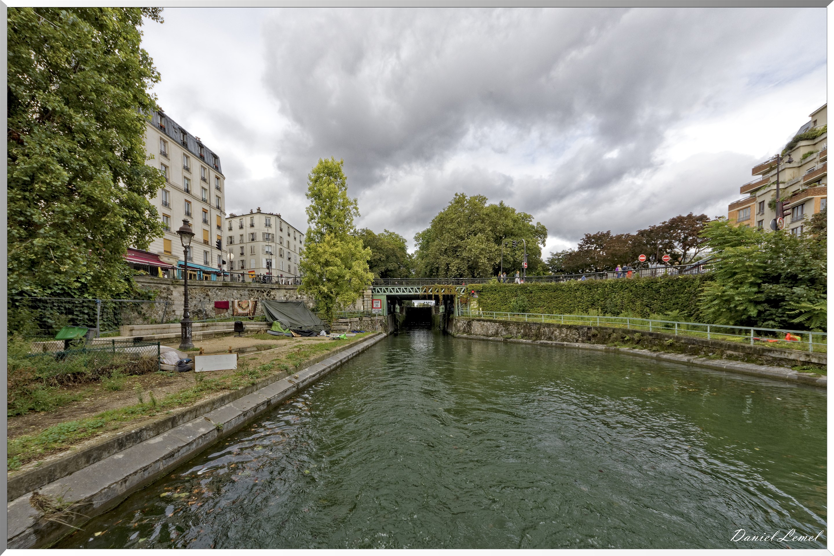 le canal St-Martin et la Seine