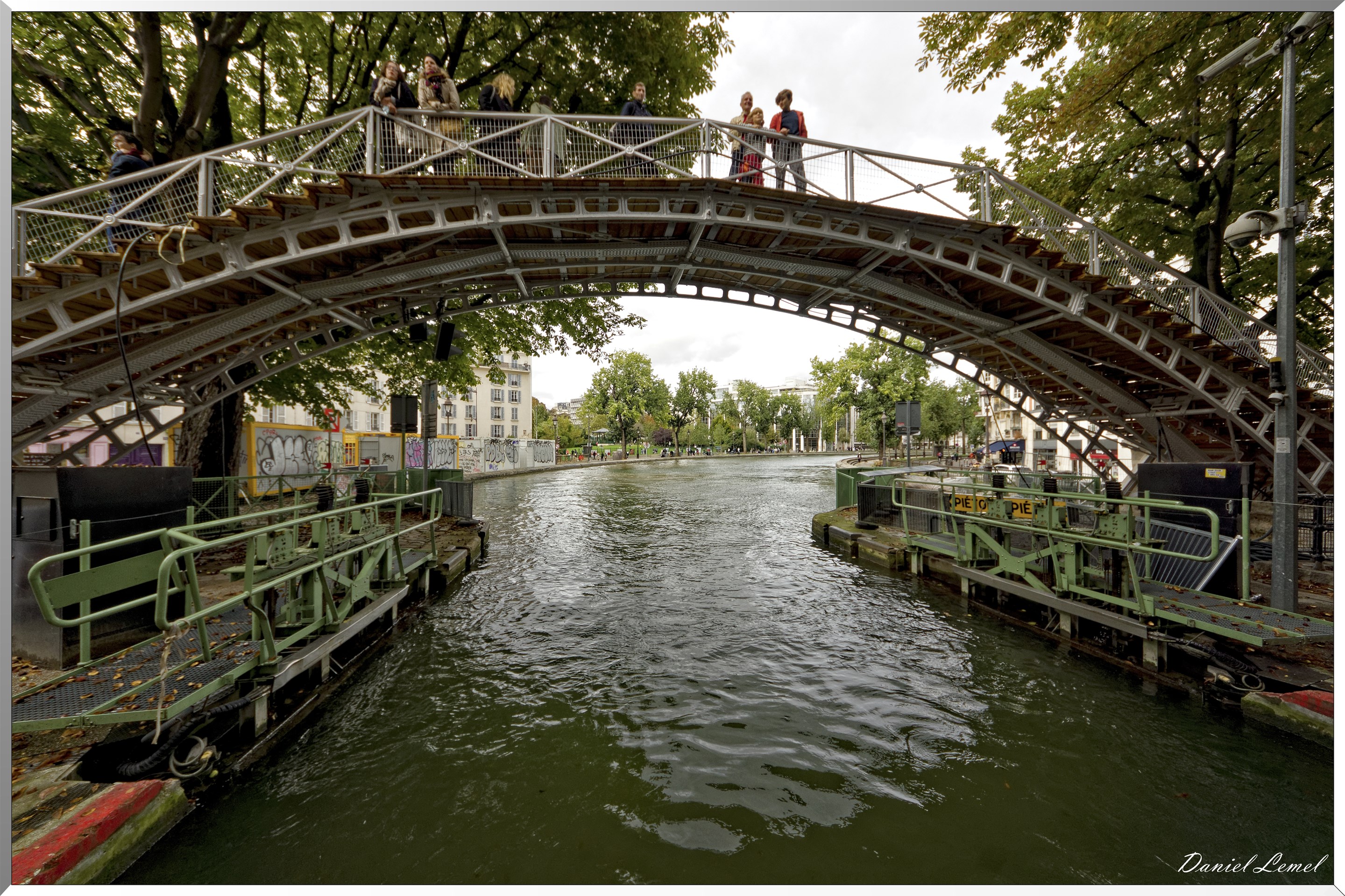 le canal St-Martin et la Seine