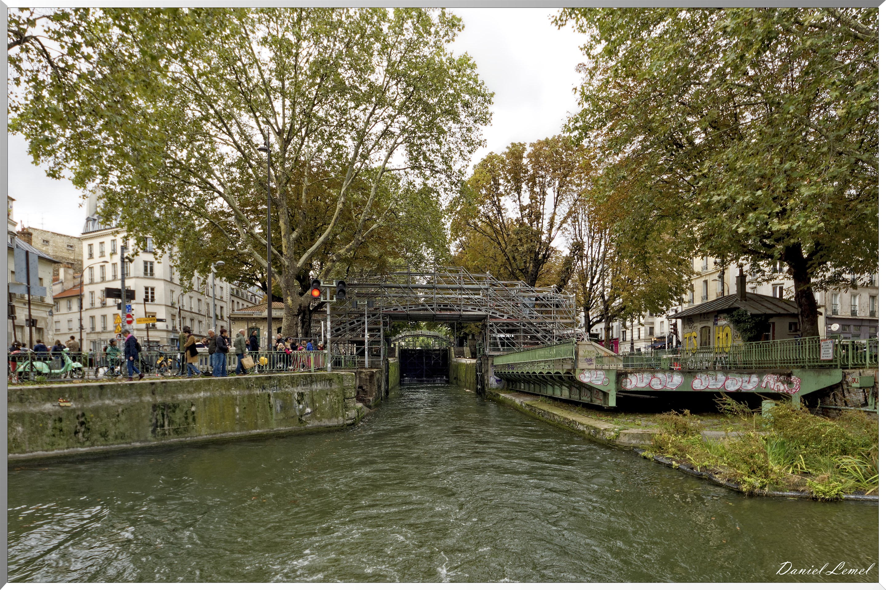 le canal St-Martin et la Seine