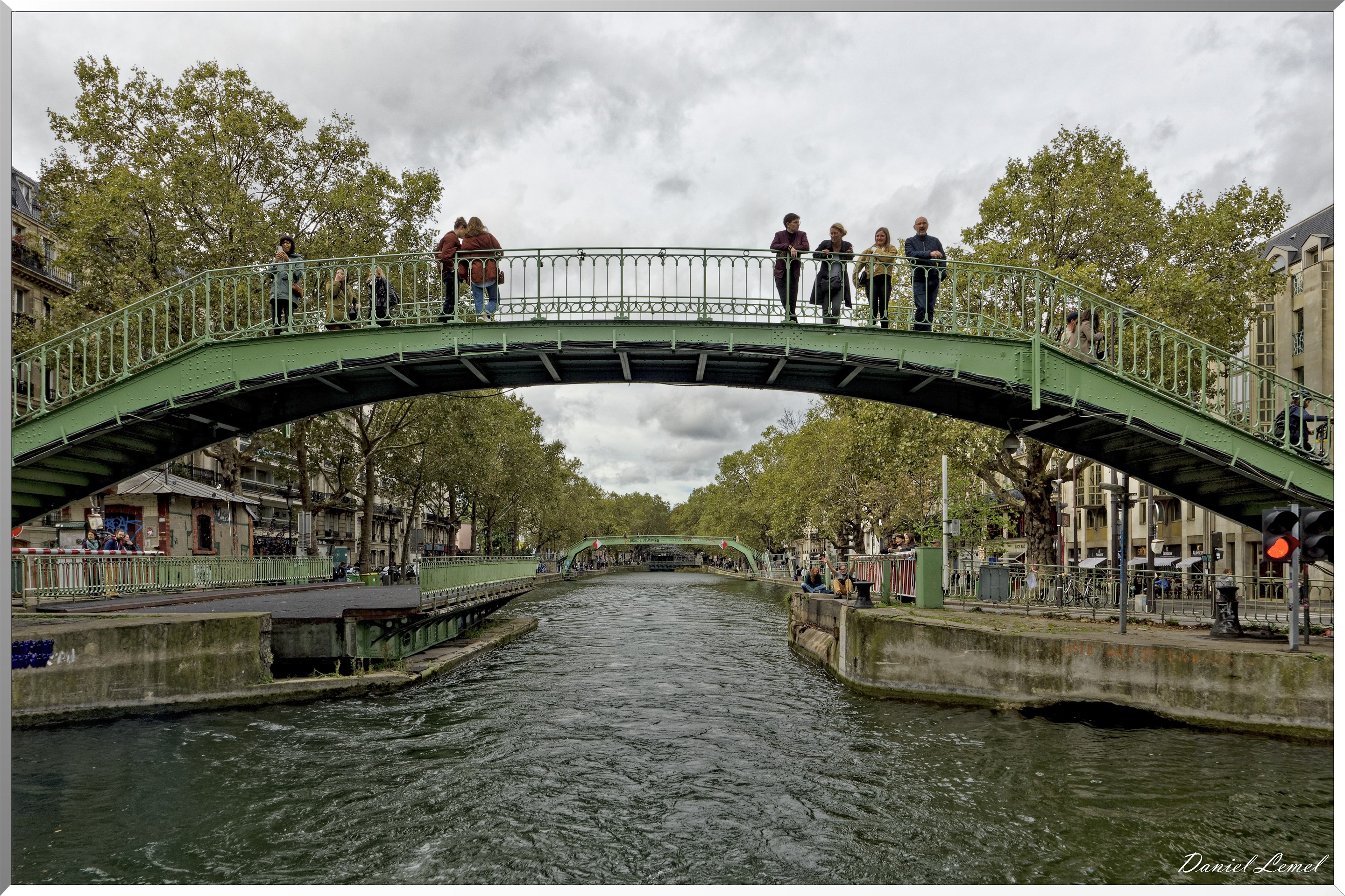le canal St-Martin et la Seine