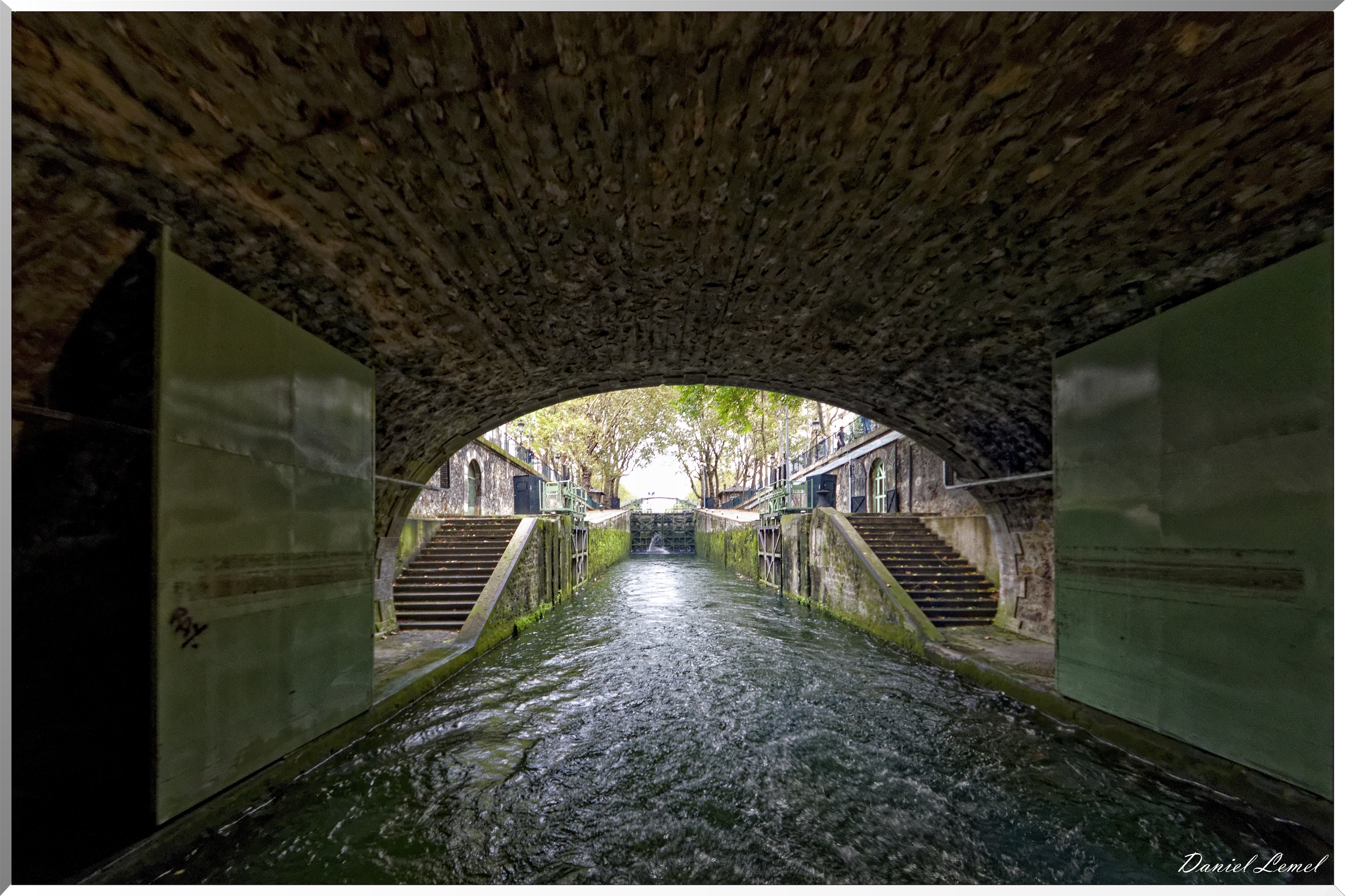 le canal St-Martin et la Seine