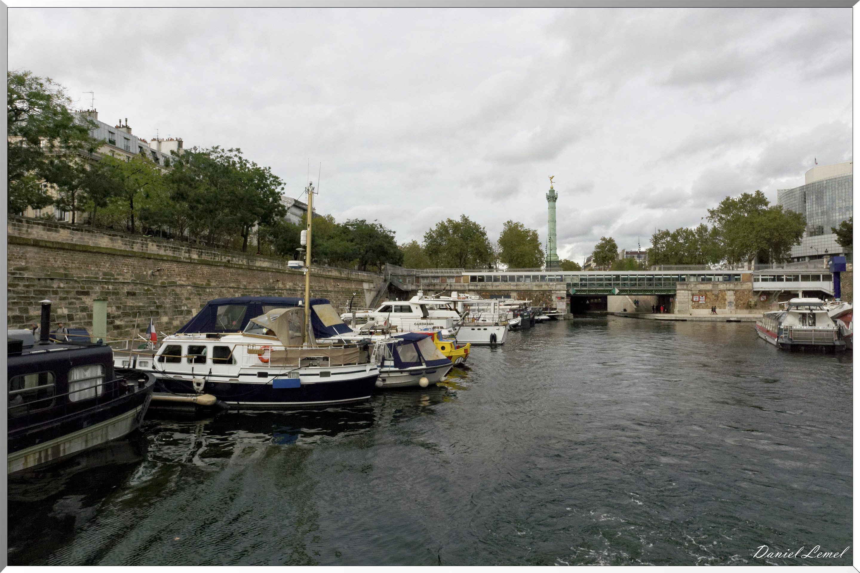 le canal St-Martin et la Seine