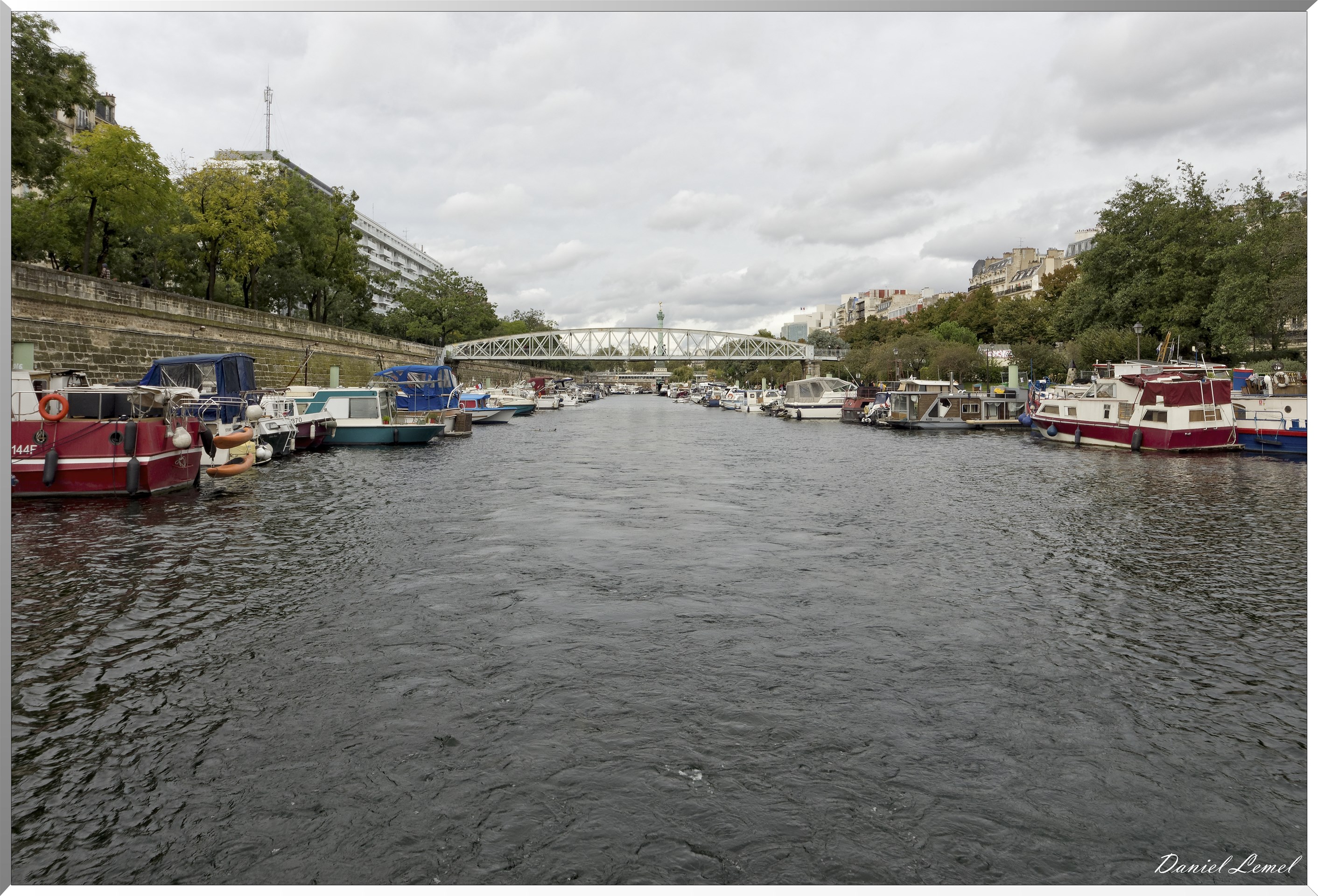 le canal St-Martin et la Seine