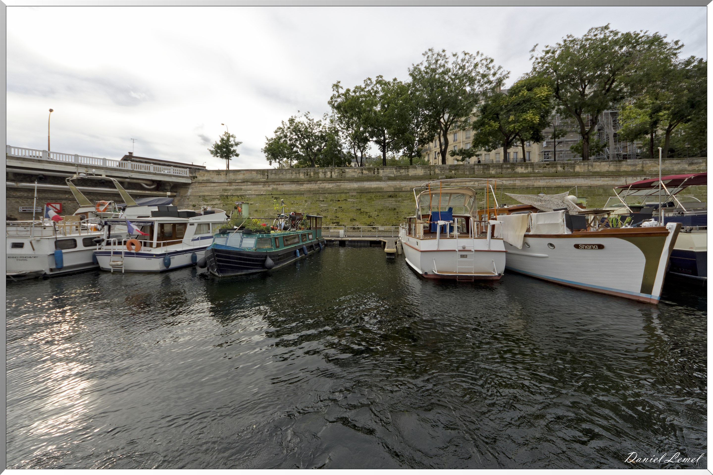 le canal St-Martin et la Seine