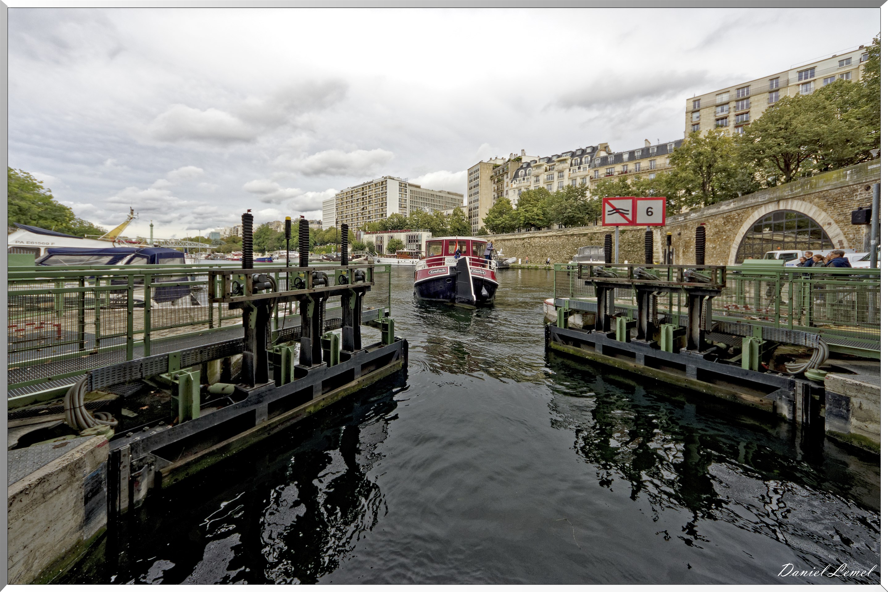 le canal St-Martin et la Seine
