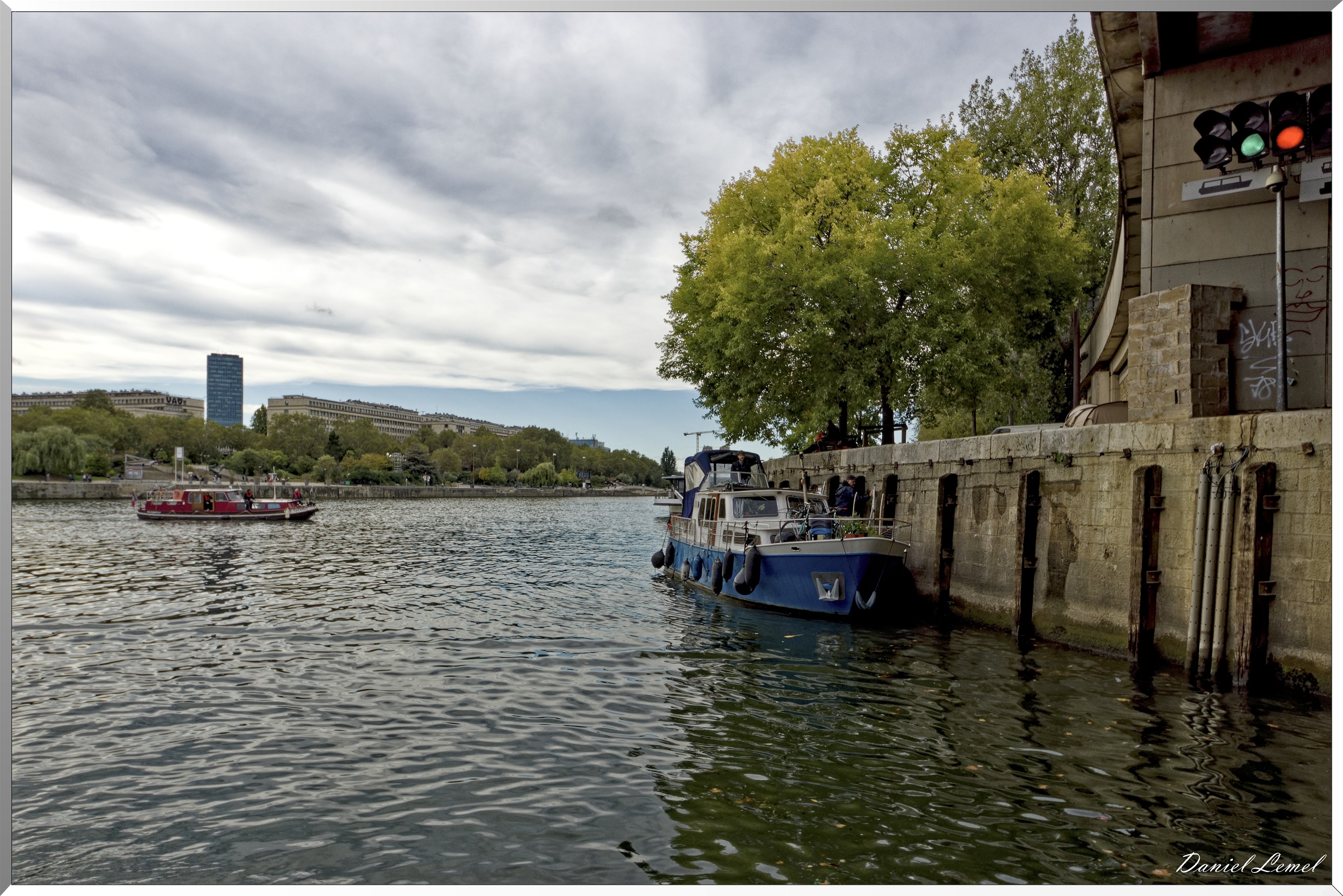 le canal St-Martin et la Seine