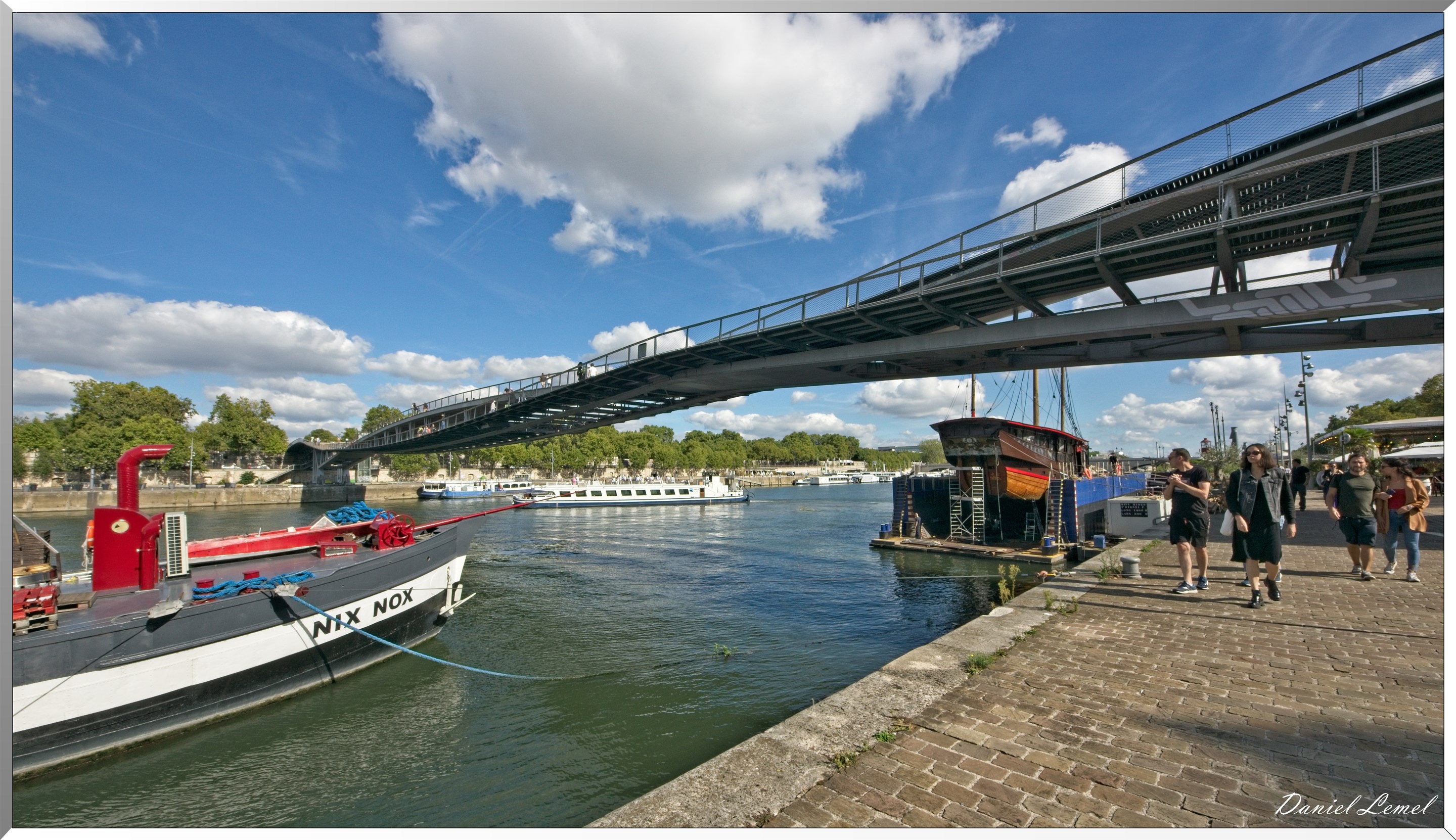 La passerelle Simone de Beauvoir