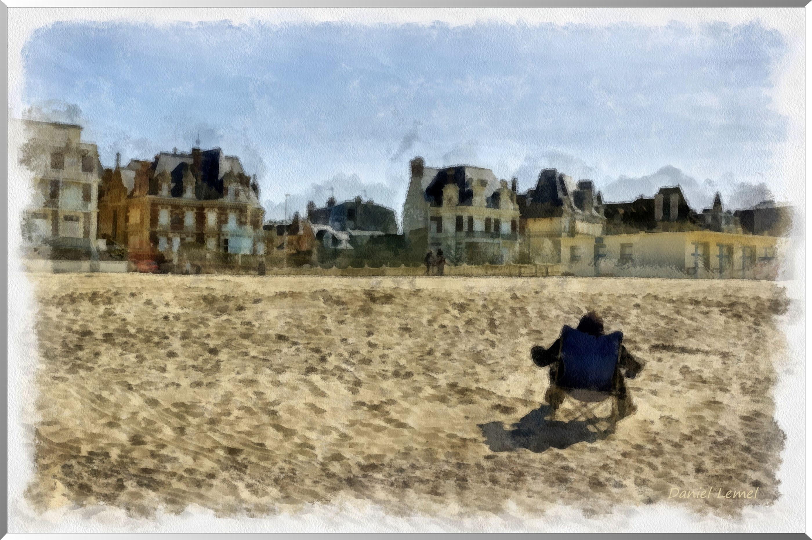 Repos sur la plage