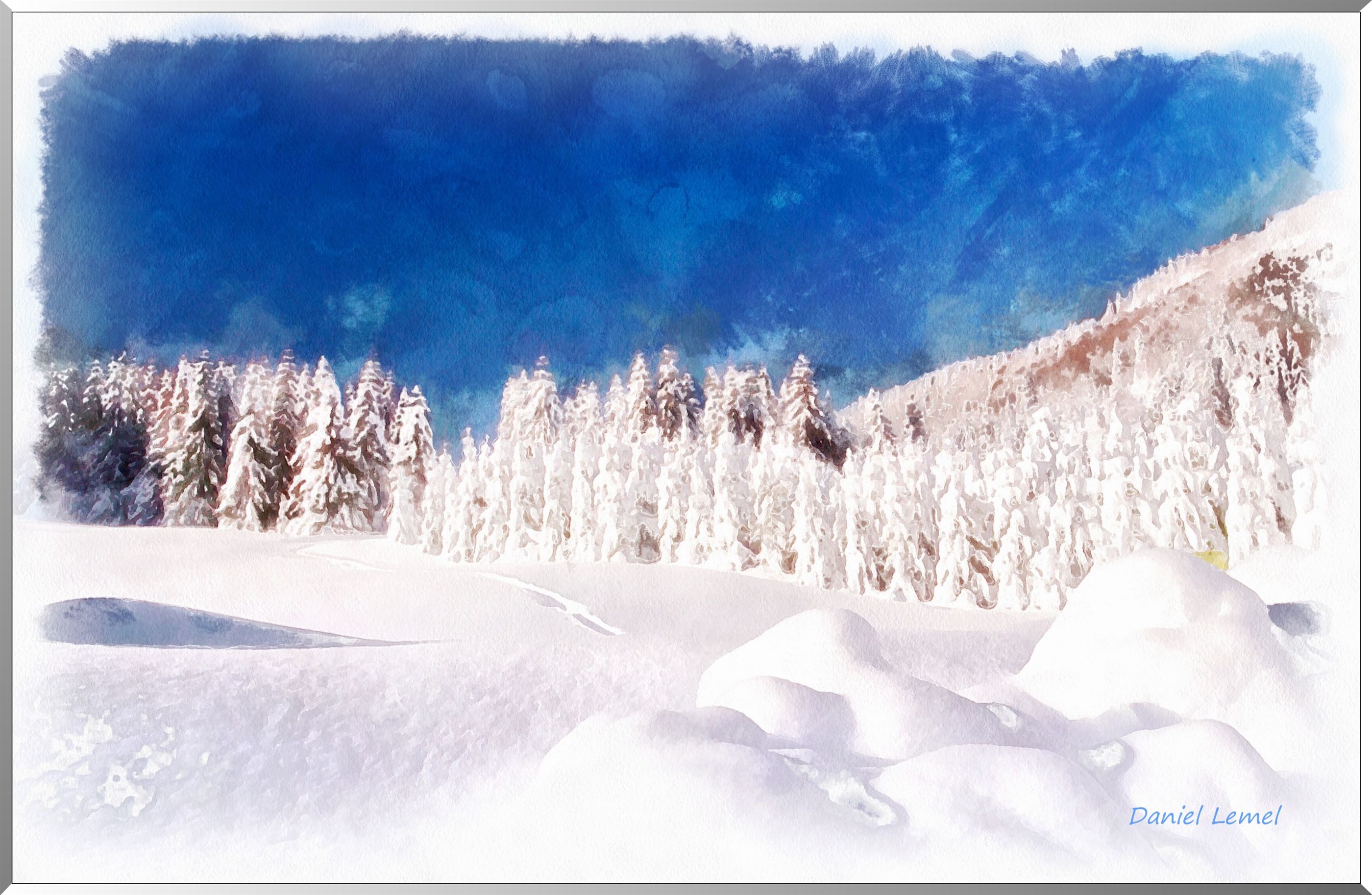 Hiver en montagne