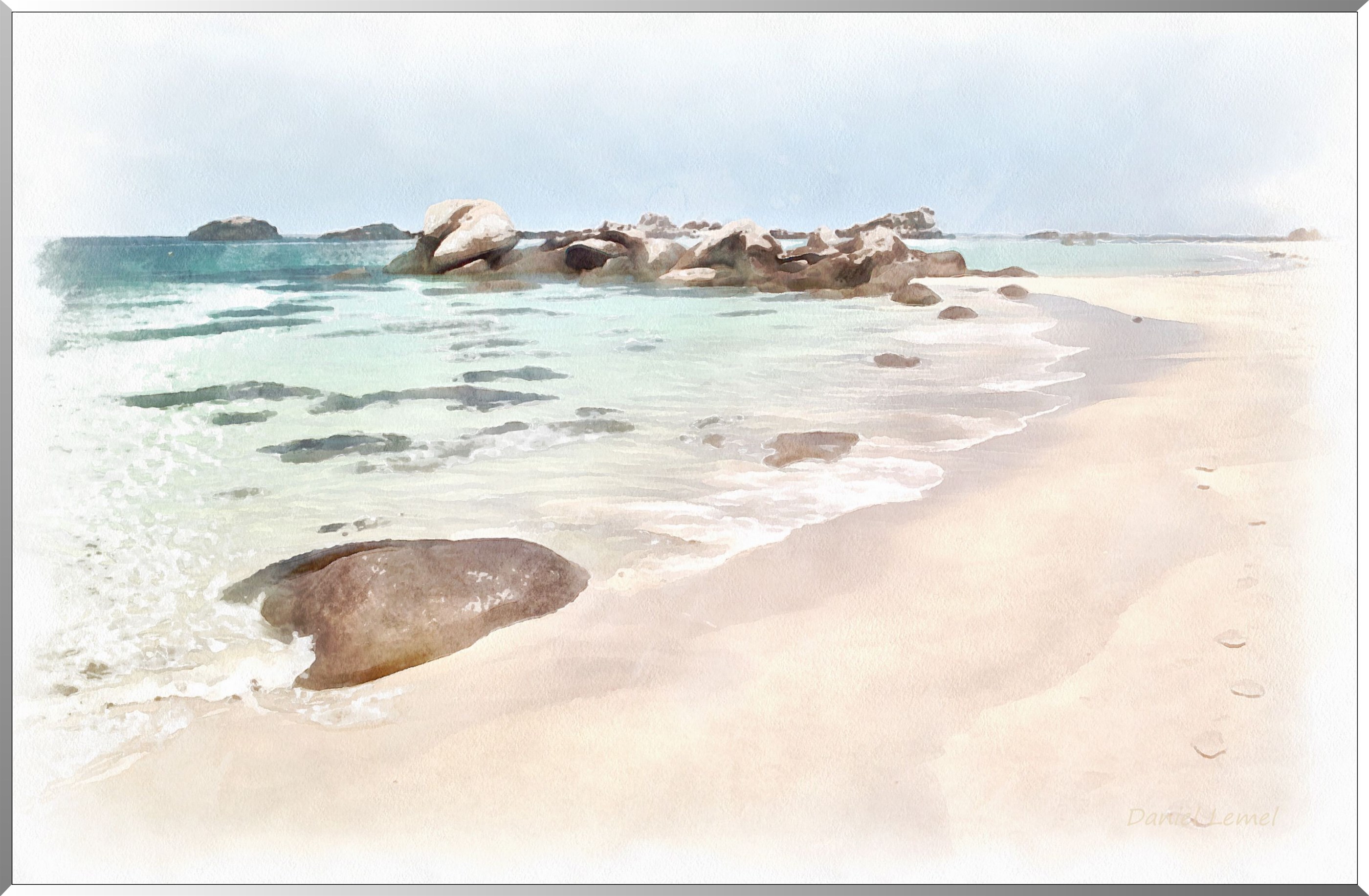 Plage de sable