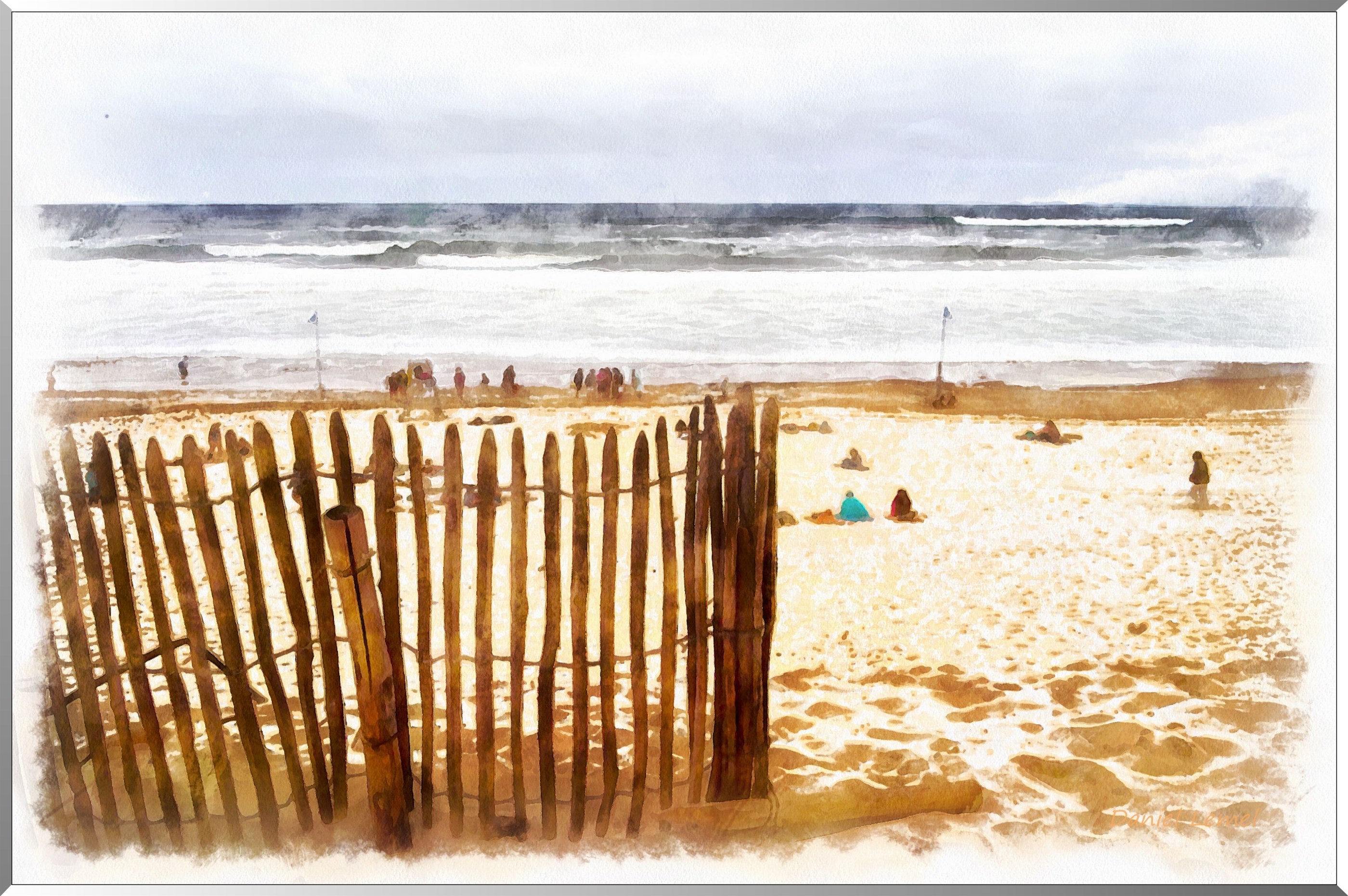 A la plage