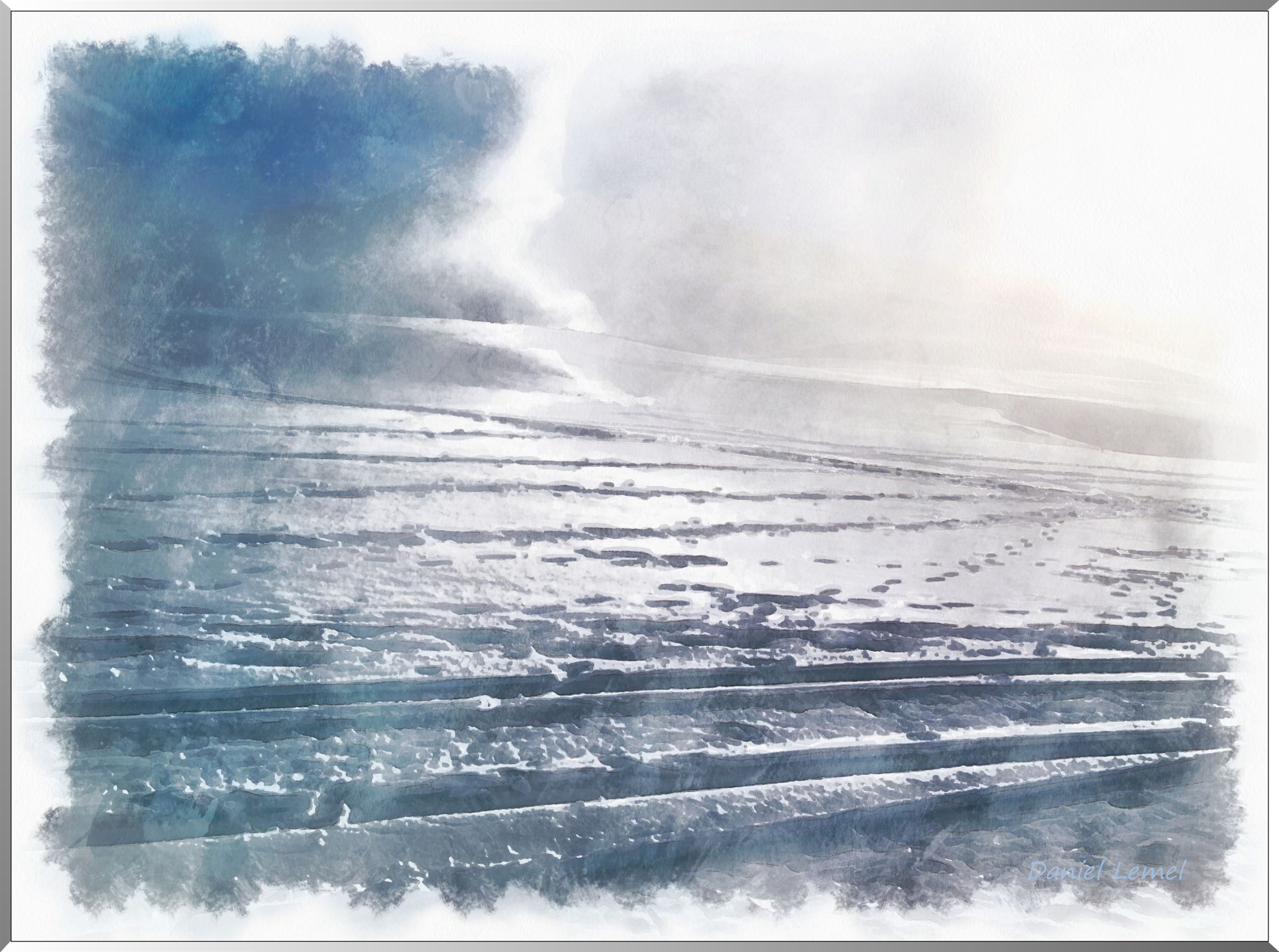 Traces de ski