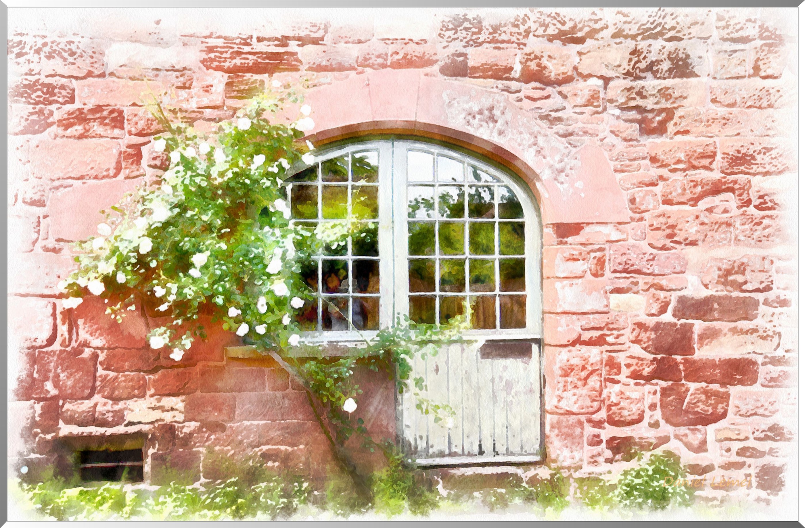 Portail - Colonges-la-Rouge