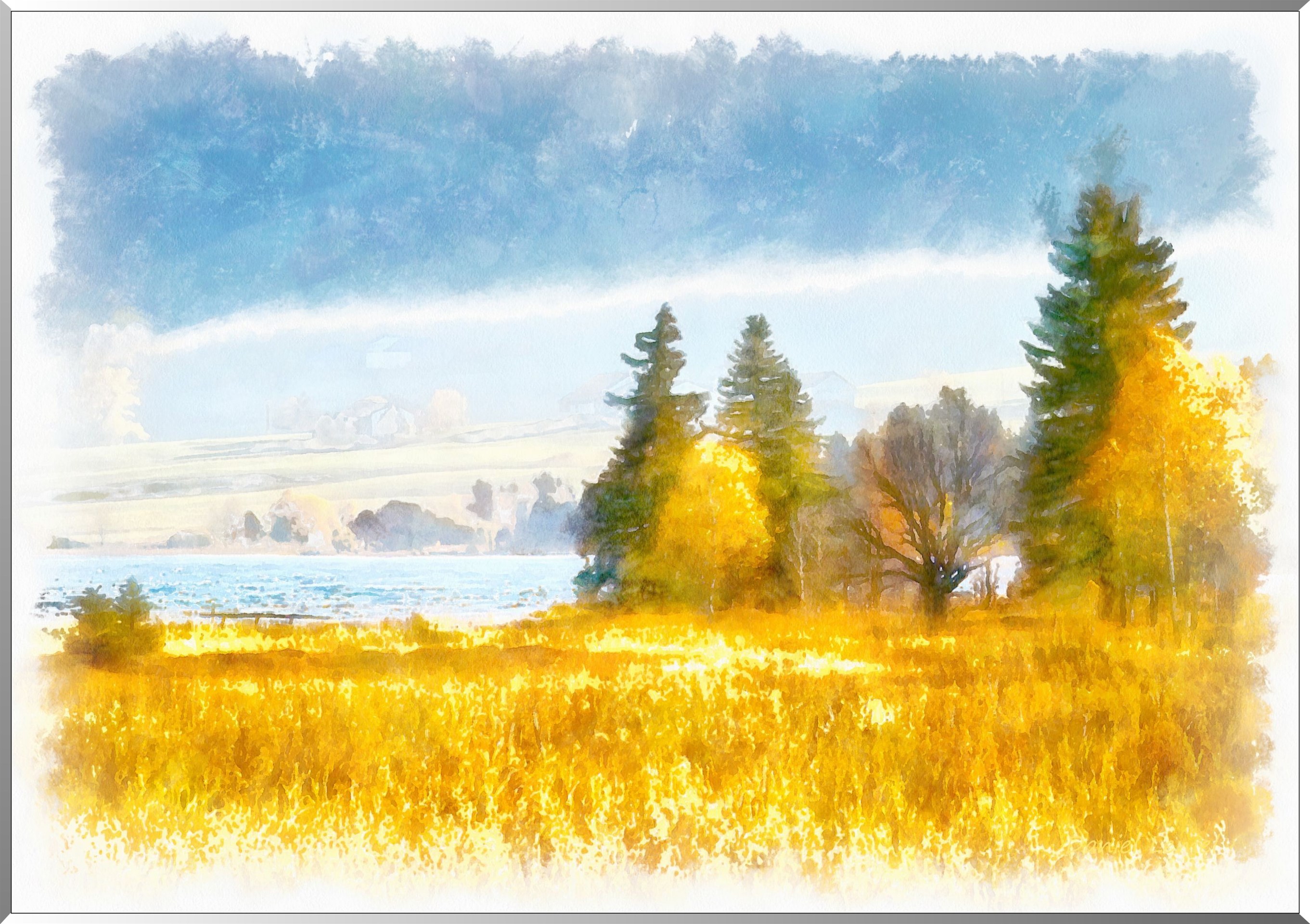 Lac de montagne