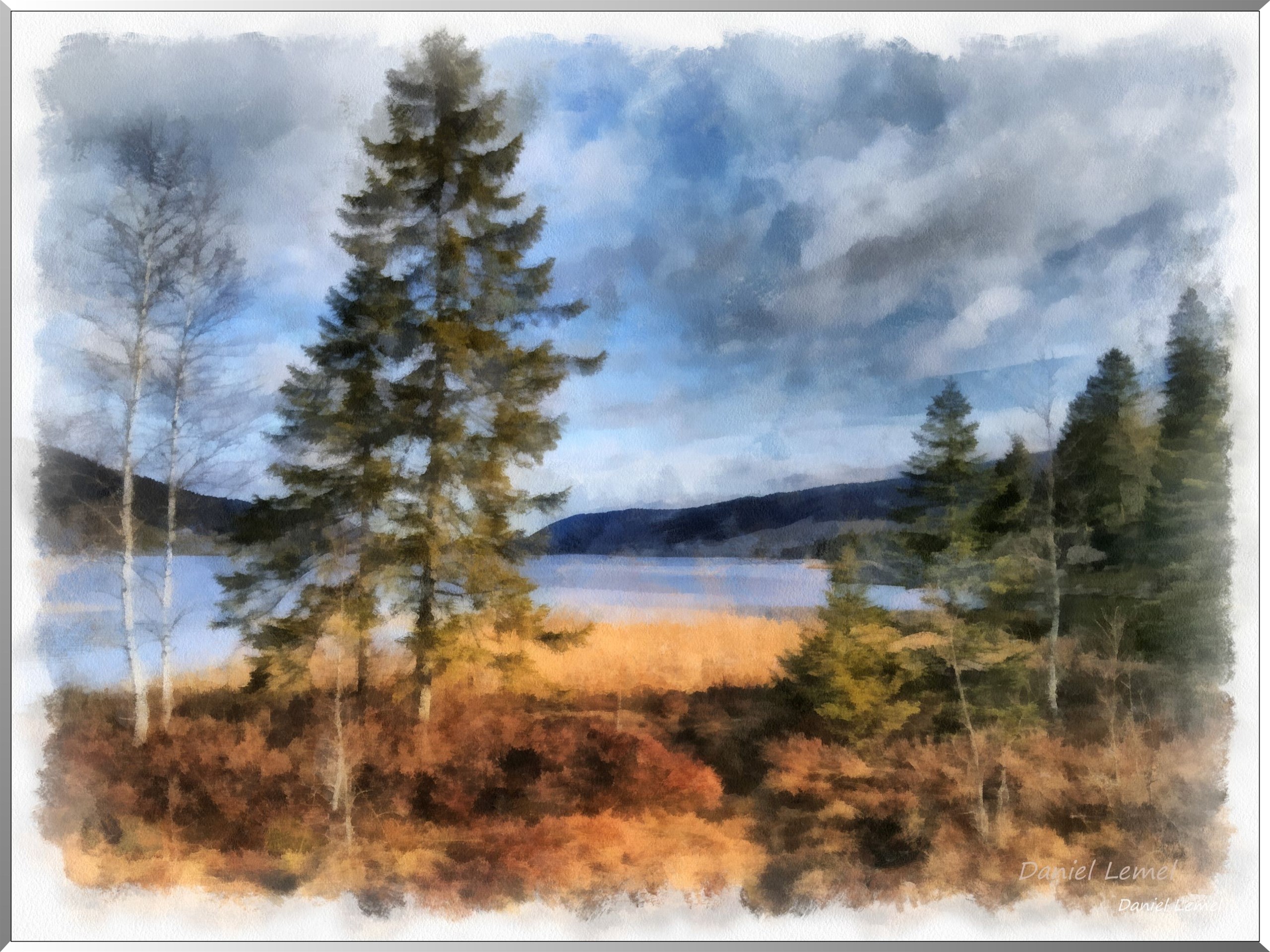 Lac de montagne