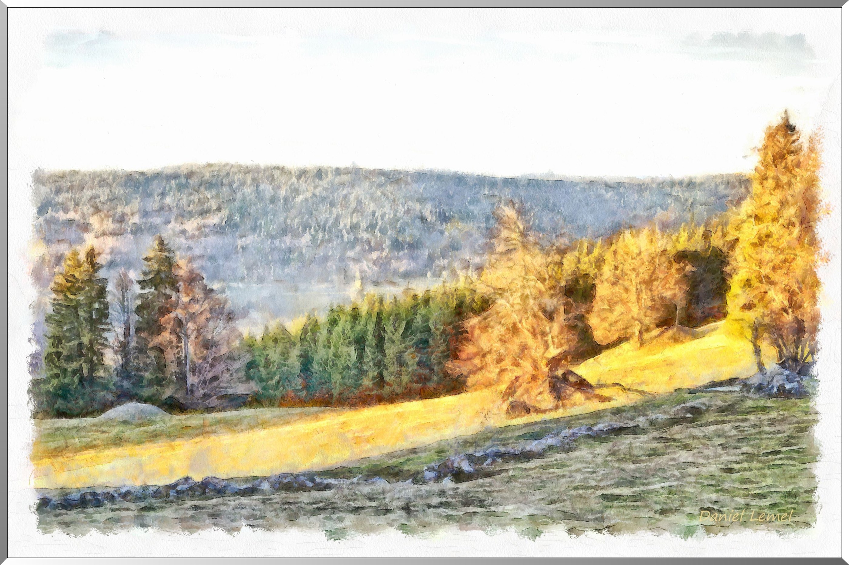 Paysage du Jura