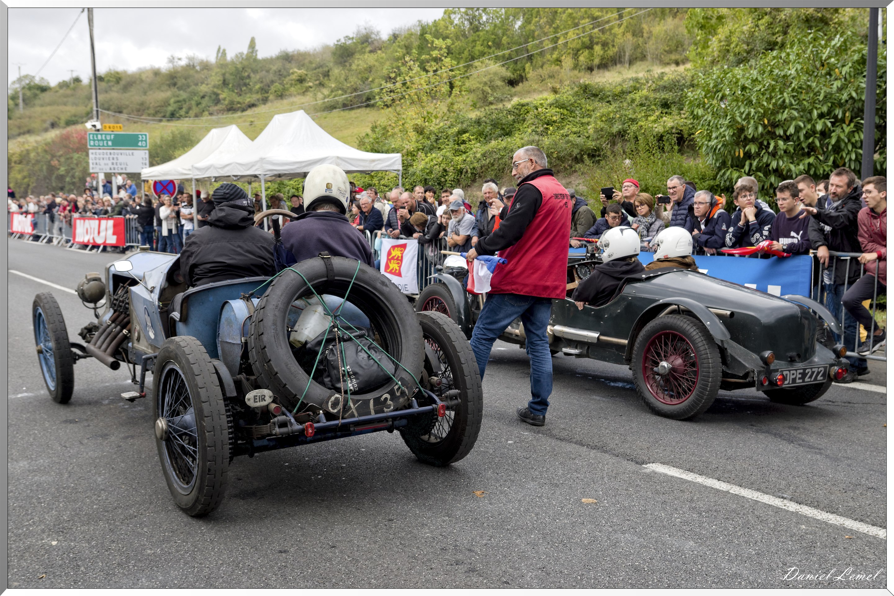 Commémoration historique - Montée de la côte de Gaillon