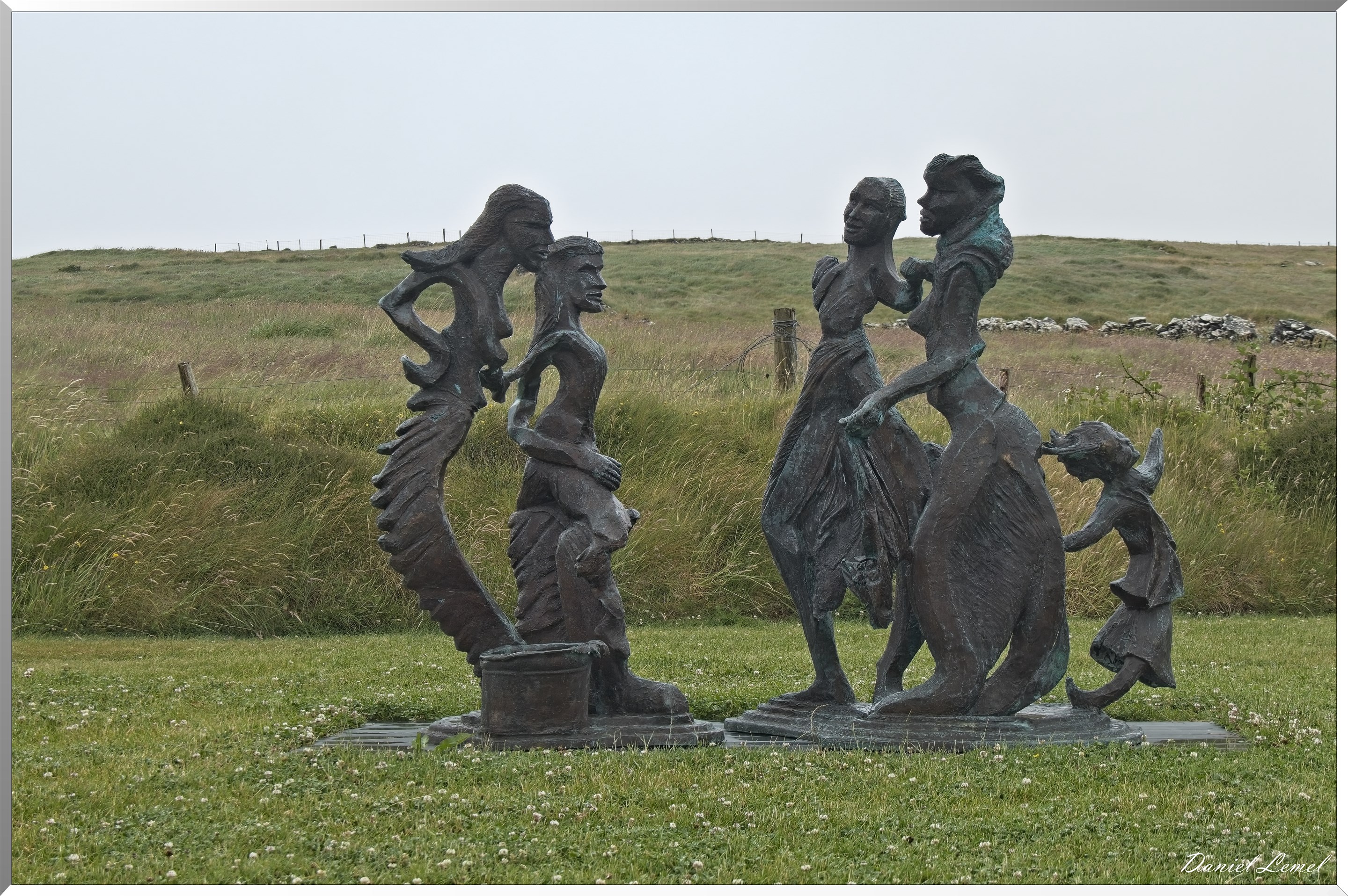 The Blasket Centre sculpture
