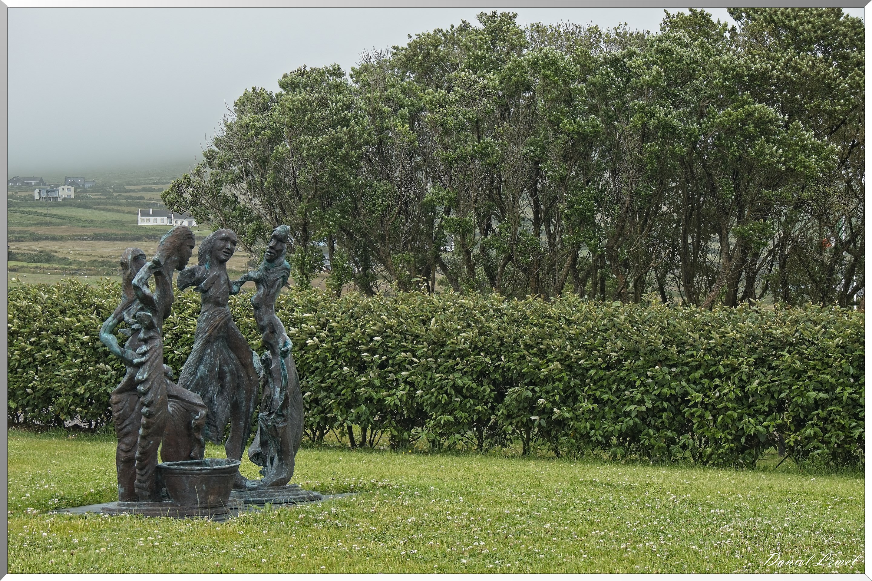 The Blasket Centre sculpture