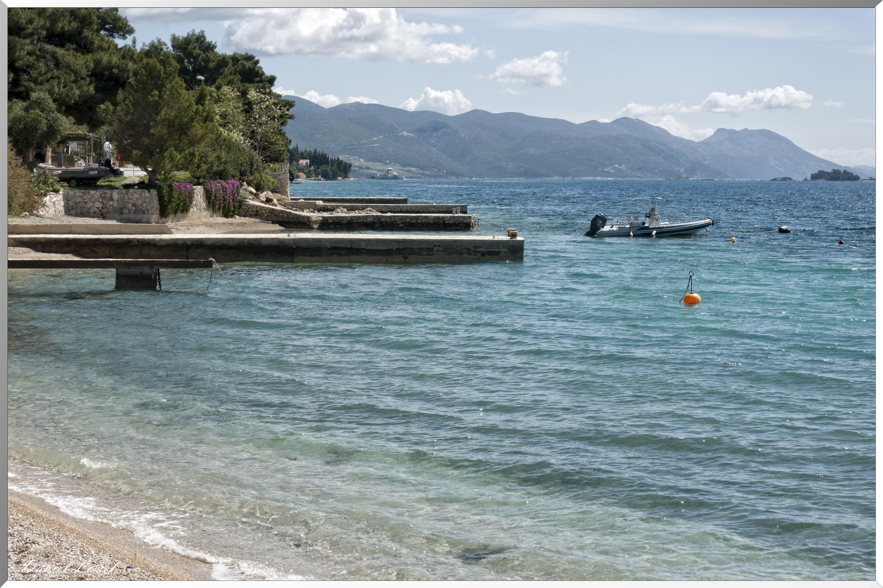 Bord de mer à Orebić-Perna